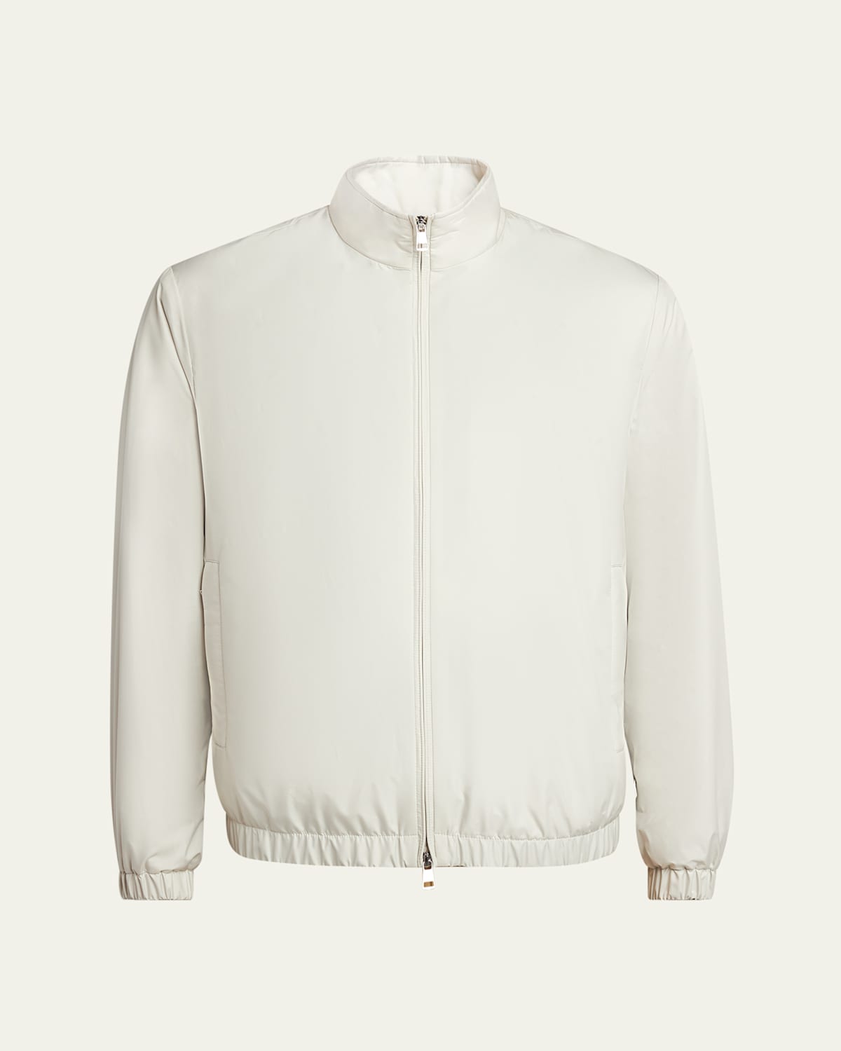 Moncler Men's Meidassa Wind-resistant Jacket In Light Grey