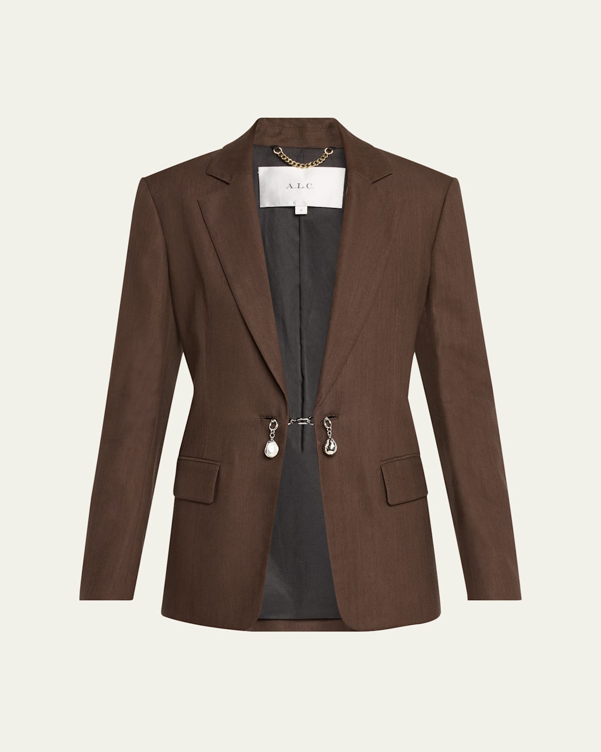Mel Chain-Embellished Jacket