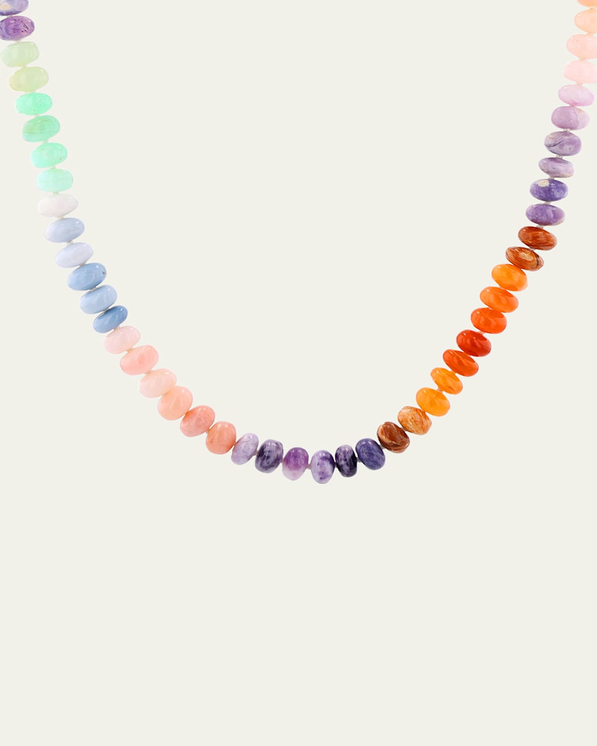 Rainbow Candy Opal Necklace