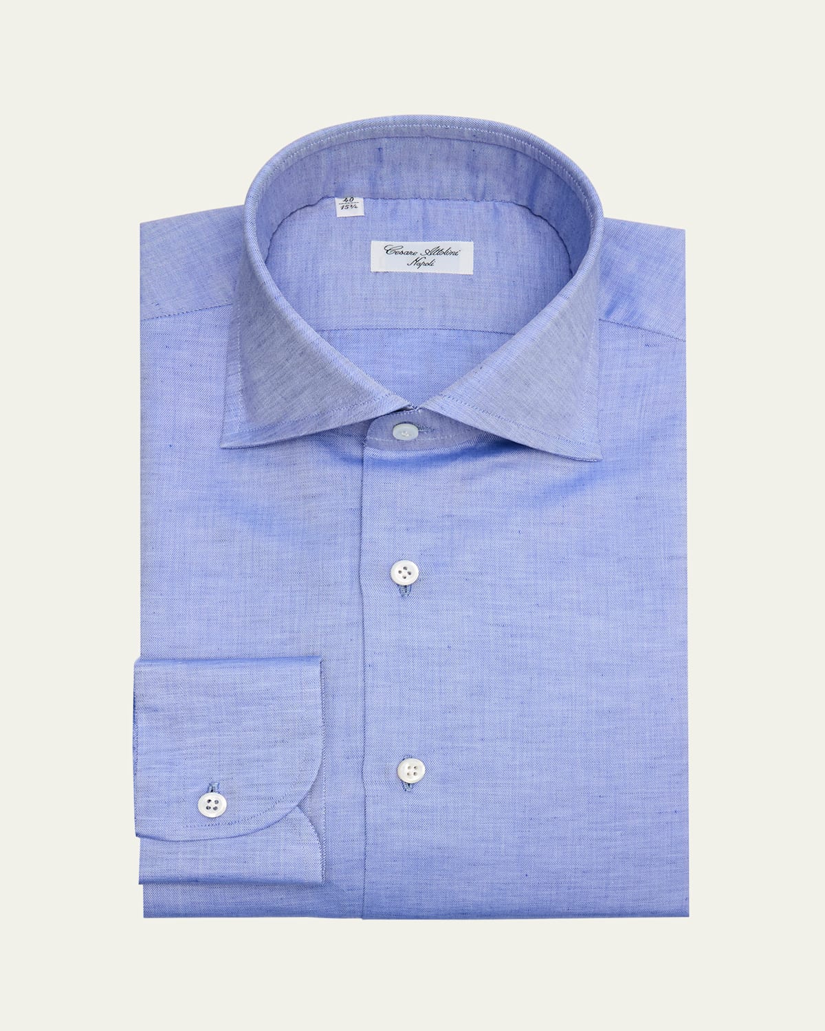 Men's Solid Cotton Sport Shirt