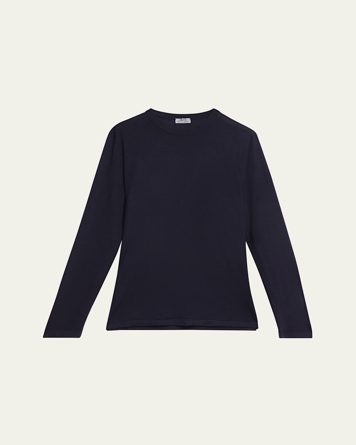 Men's Cashmere and Silk Crewneck Sweater