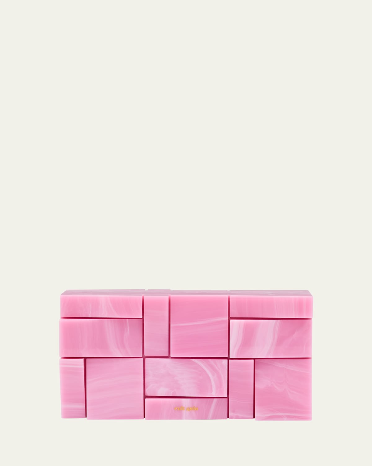 Shop Cult Gaia Galleria Block Acrylic Clutch Bag In Rosette