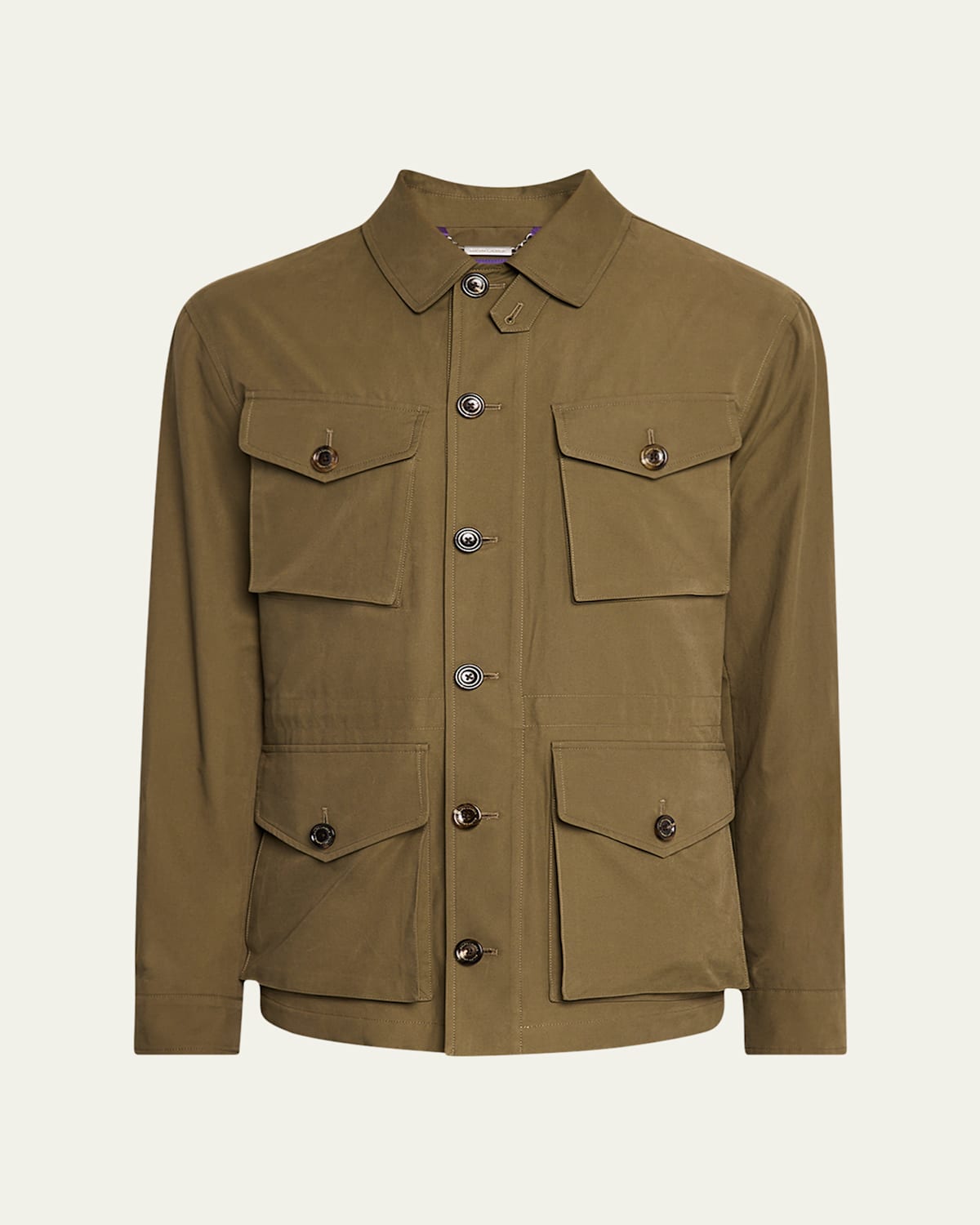 Ralph Lauren Men's Twill Four-pocket Jacket In Green