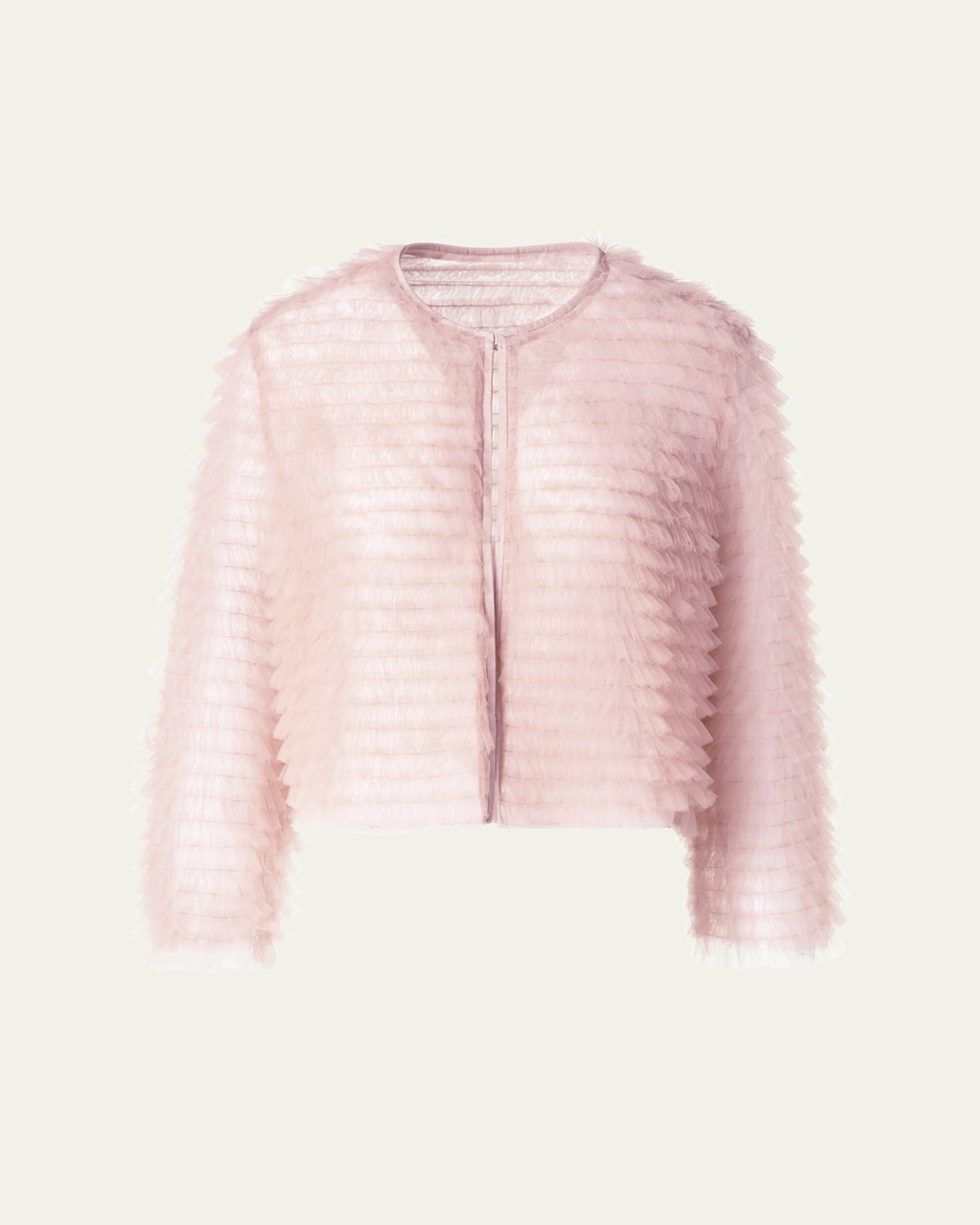 Alida Ruffle Tulle Jacket