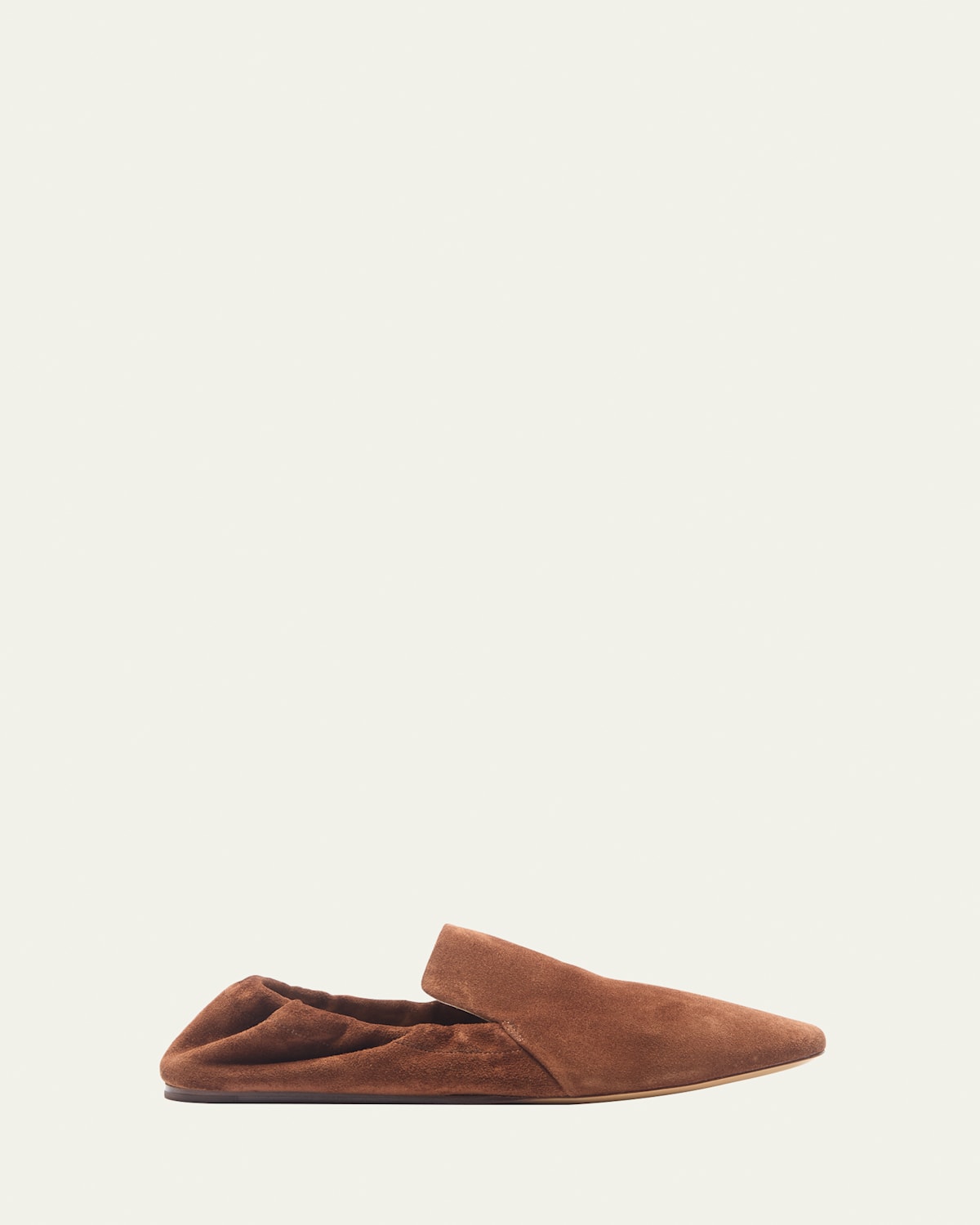LE MONDE BERYL SUEDE EASY BALLERINA LOAFERS 