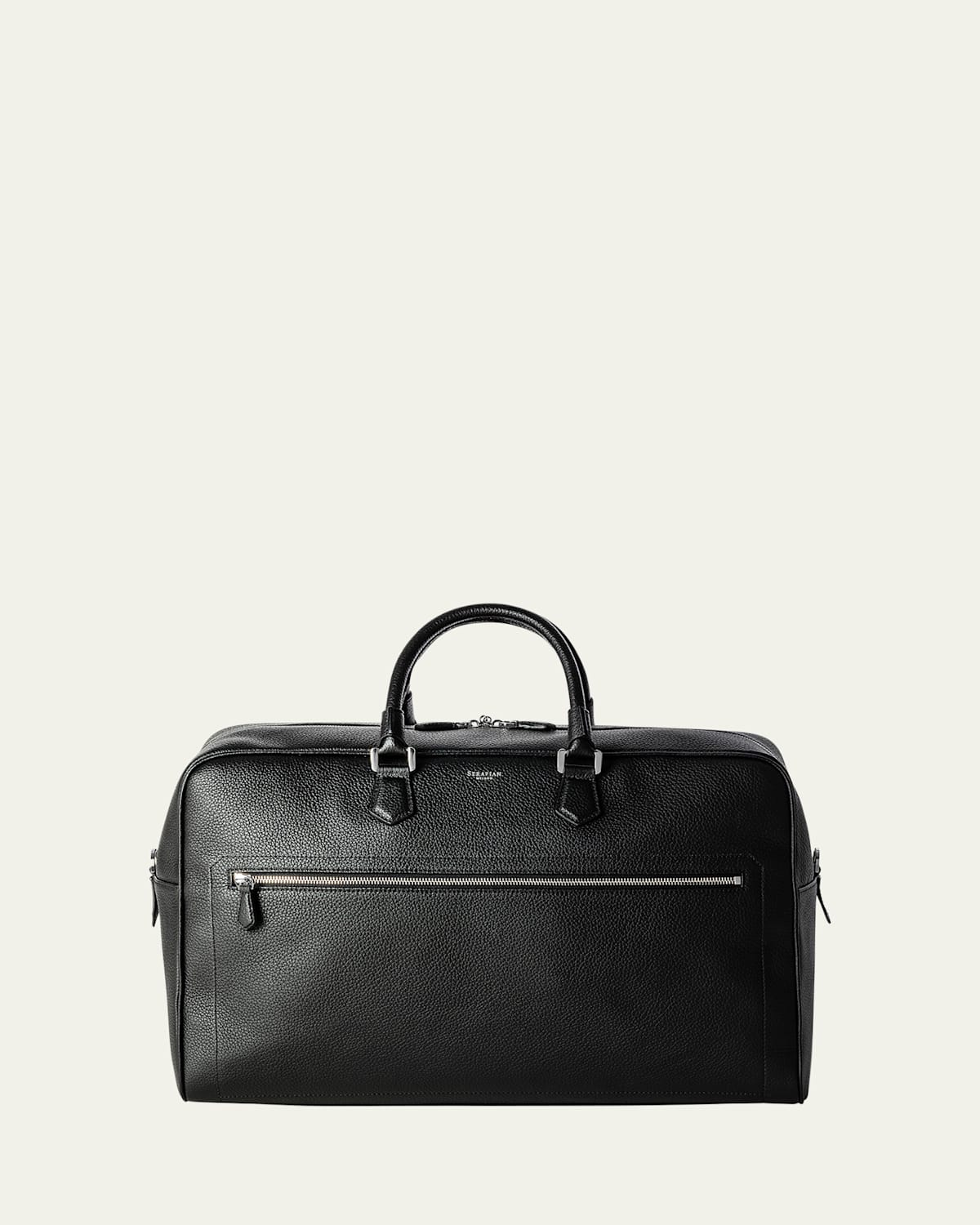 Men's Medium Cachemire Leather Weekender Bag