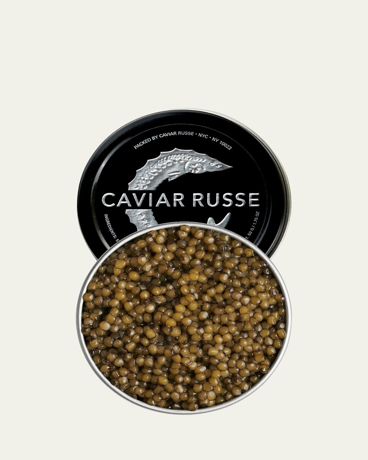 Caviar Russe Gold Osetra Caviar Tin, 1.75 oz.