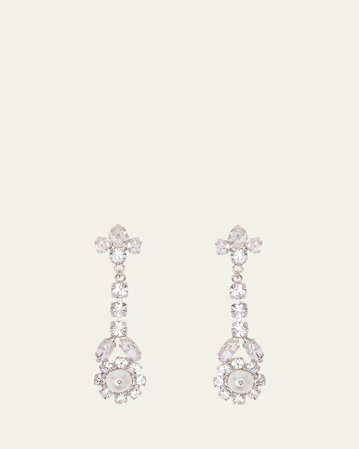 Victorian Crystal Drop Earrings