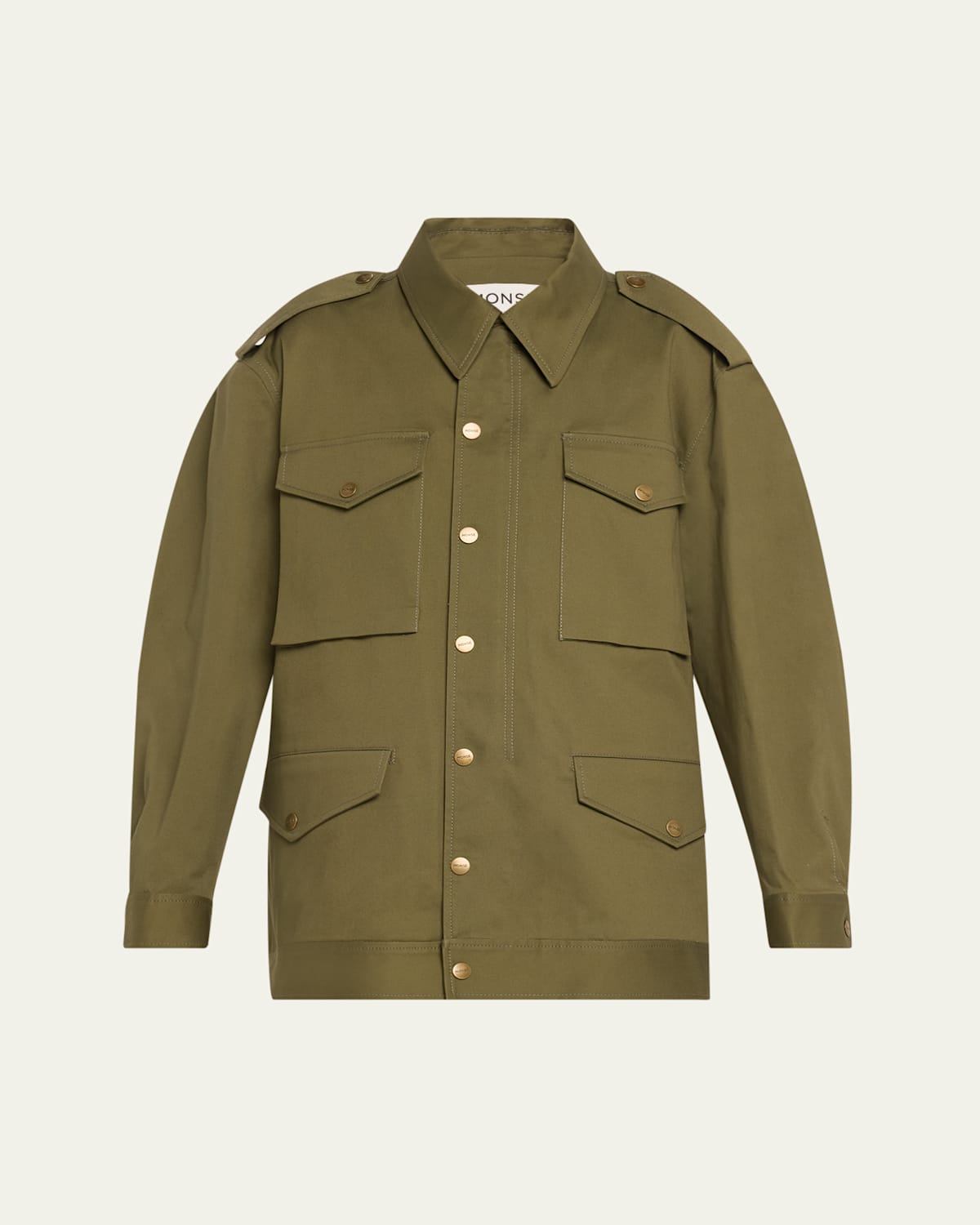 Monse Utlilty Pocket Jacket In Olive