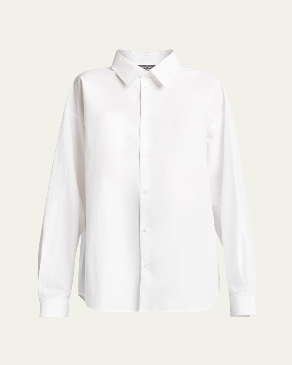 BALENCIAGA SWING BUTTON DOWN COTTON TOP 