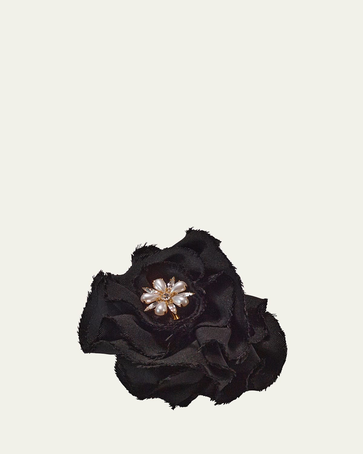 Annie Embellished Rosette Claw Clip