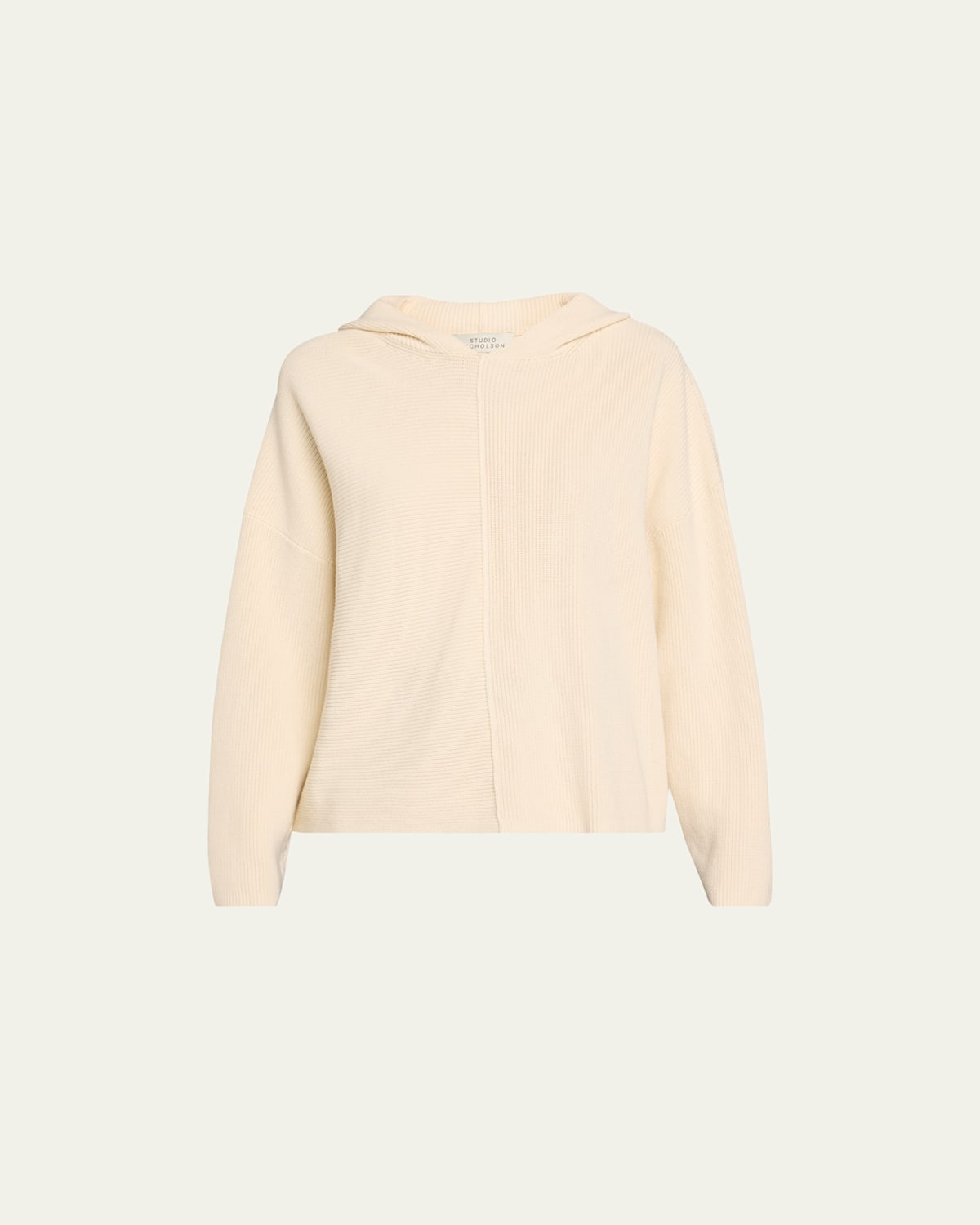 Ribbed Hoodie