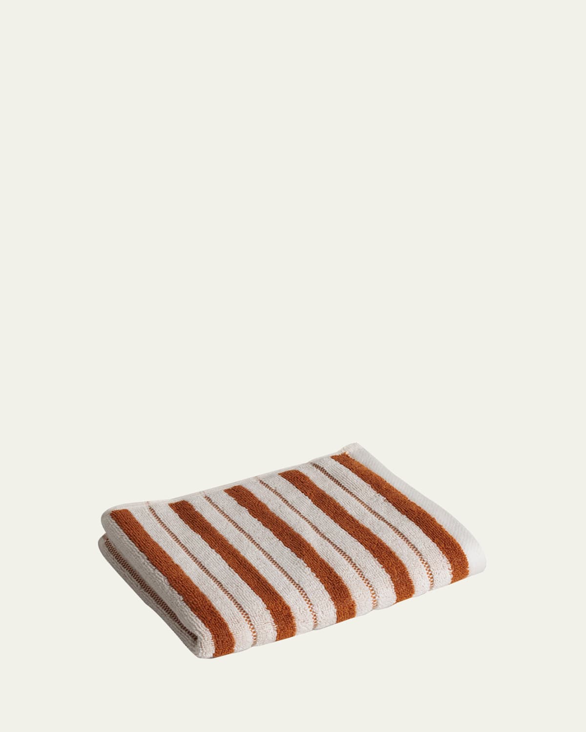 Baina San Luis Organic Cotton Hand Towel In Fuyu And Chalk