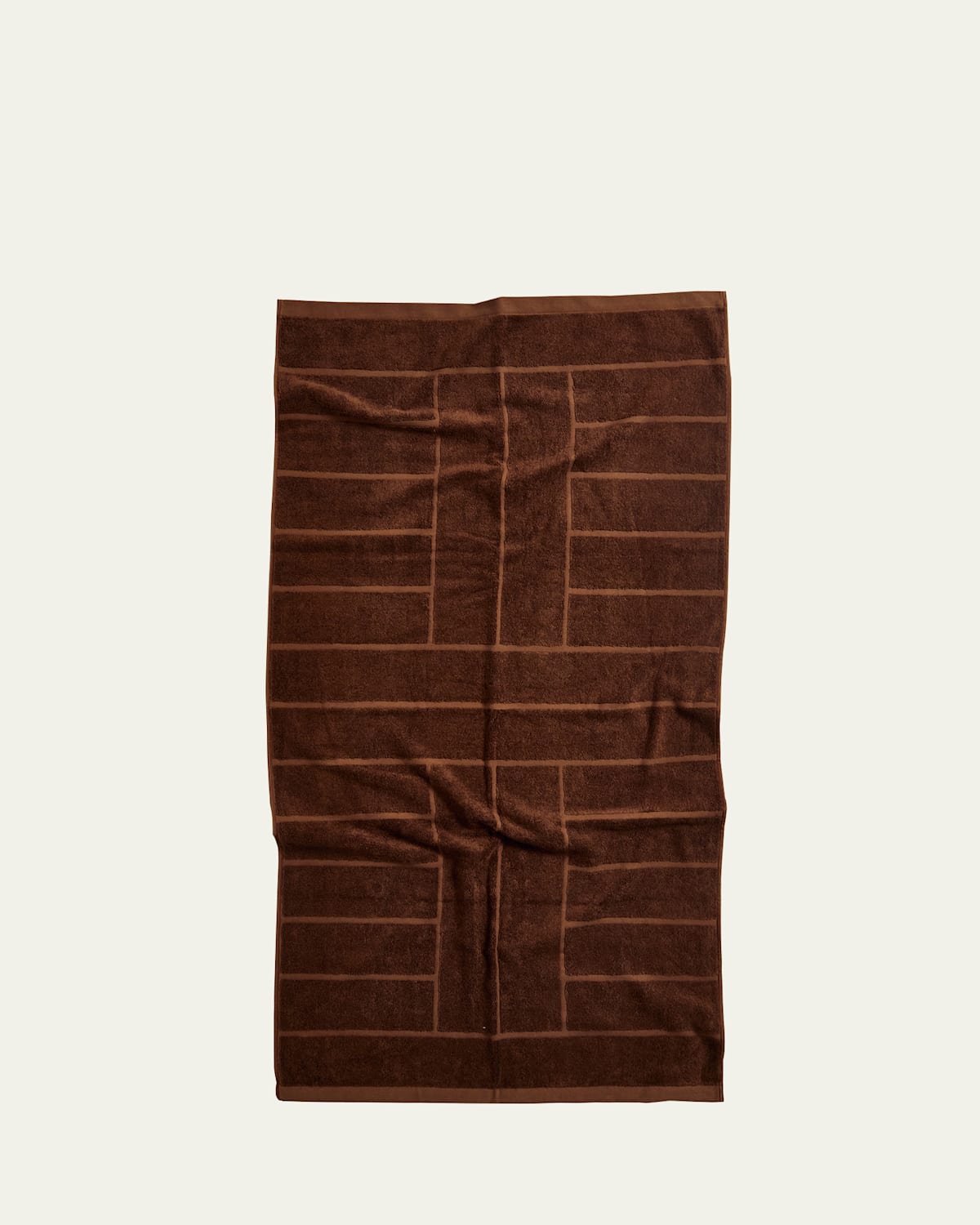 Baina Greenwich Bath Towel In Tabac