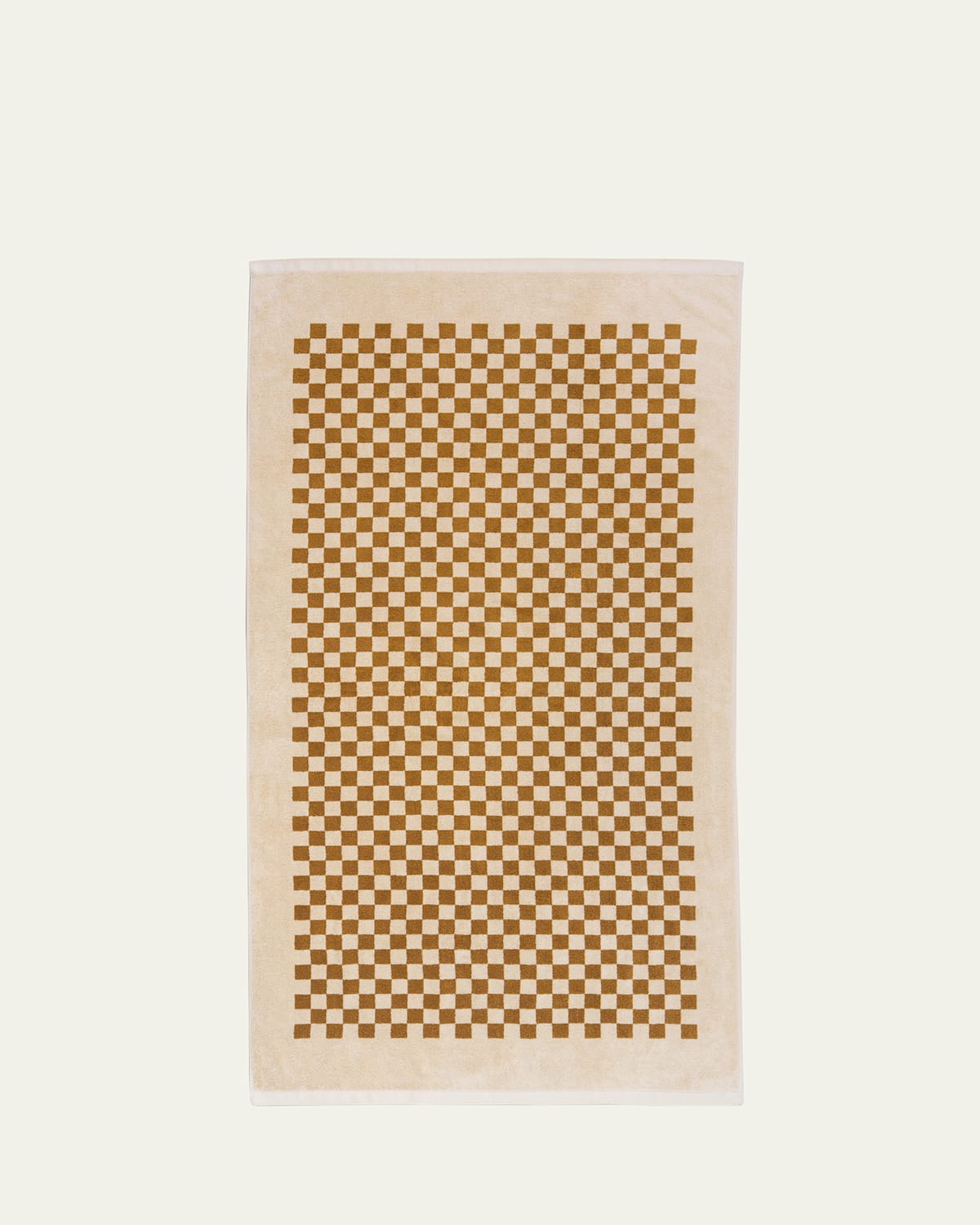 Baina Roman Pool Towel In Cedar And Sand