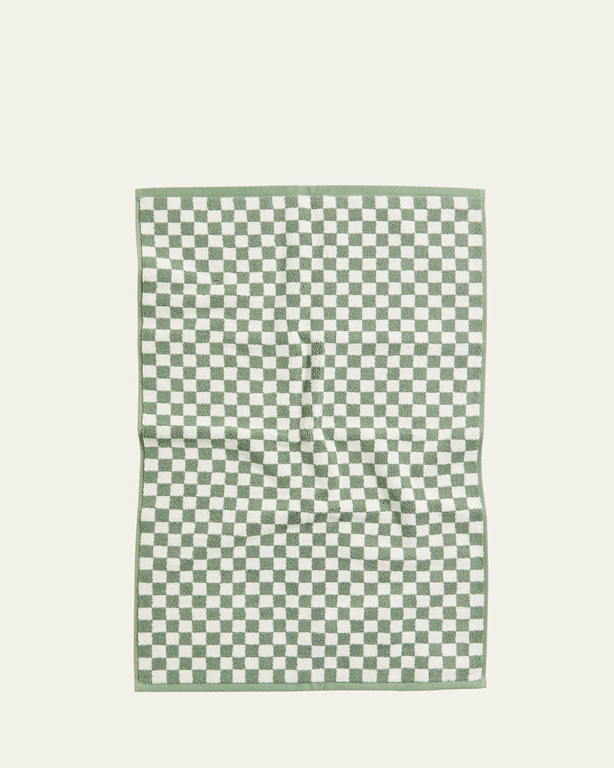 Baina Beppu Bath Mat In Sage And Chalk