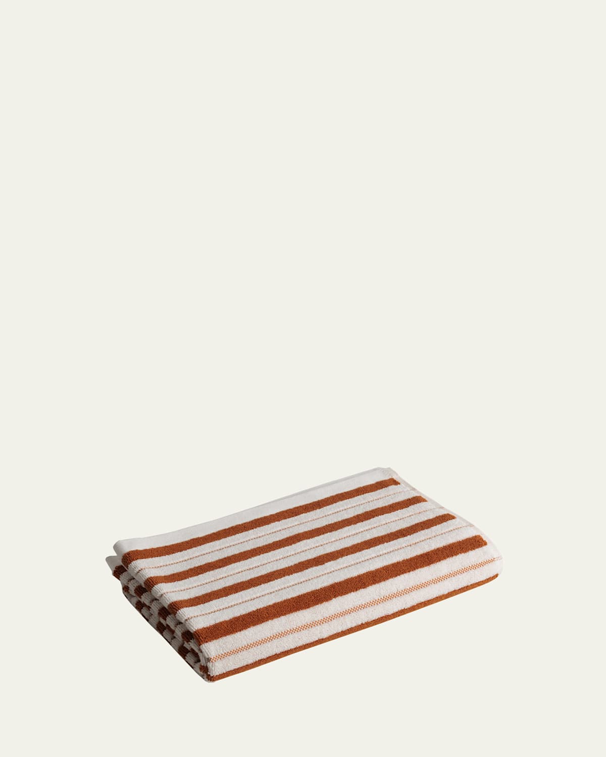 Baina Franklin Bath Towel In Fuyu And Chalk