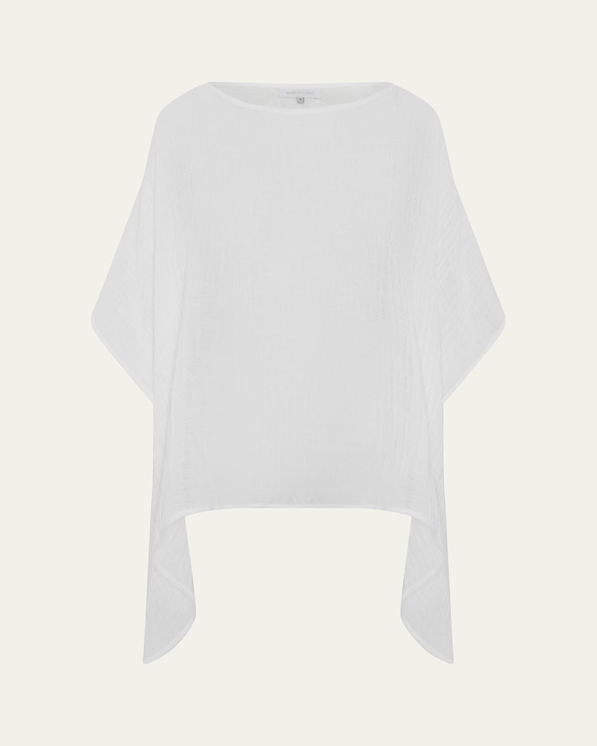 Longer-Back Scoop-Neck Kaftan (Mid Plus Length)