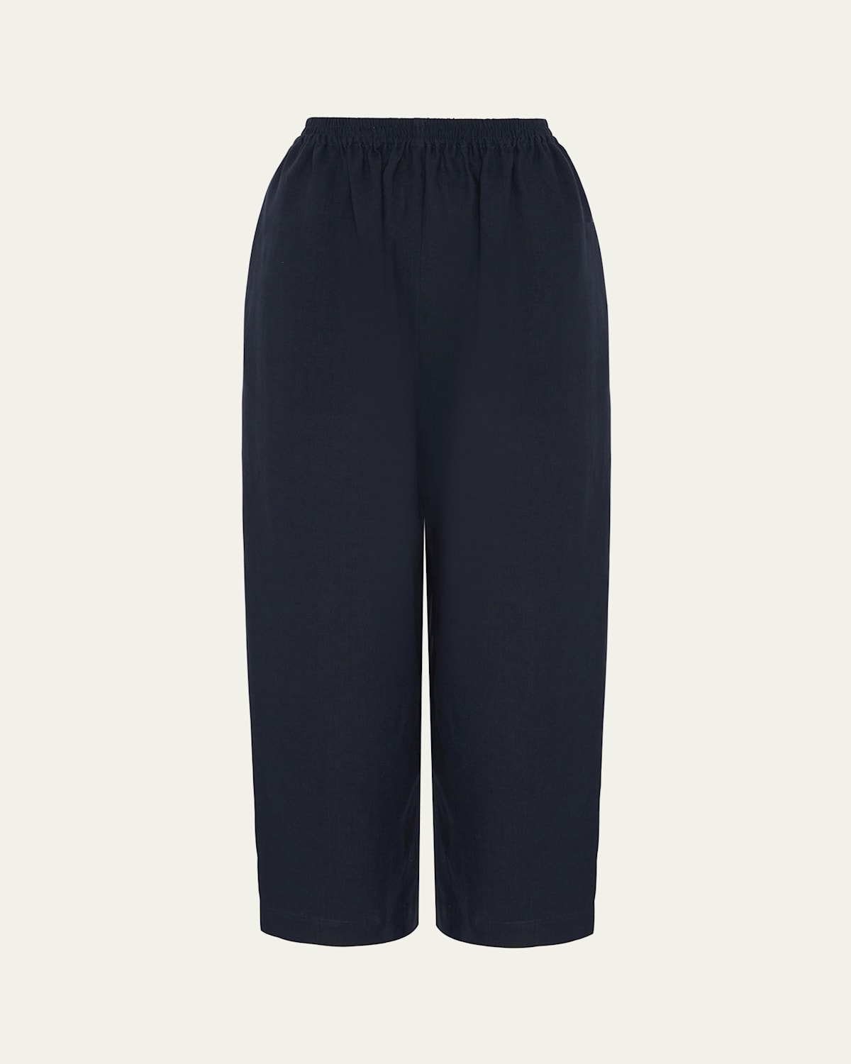 Shop Eskandar Japanese Wide-leg Trousers In Navydark