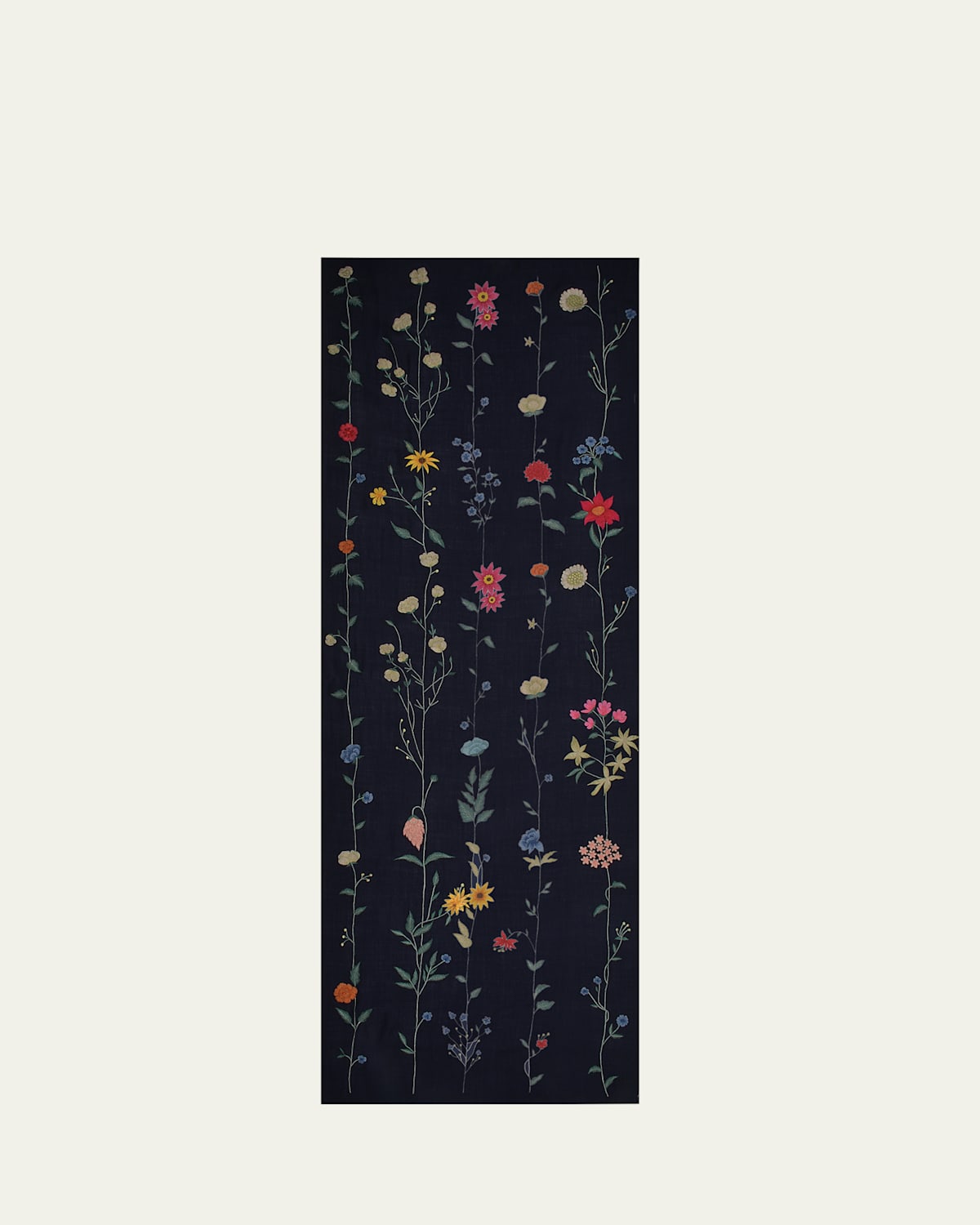 Blossom Bliss Merino Wool Scarf