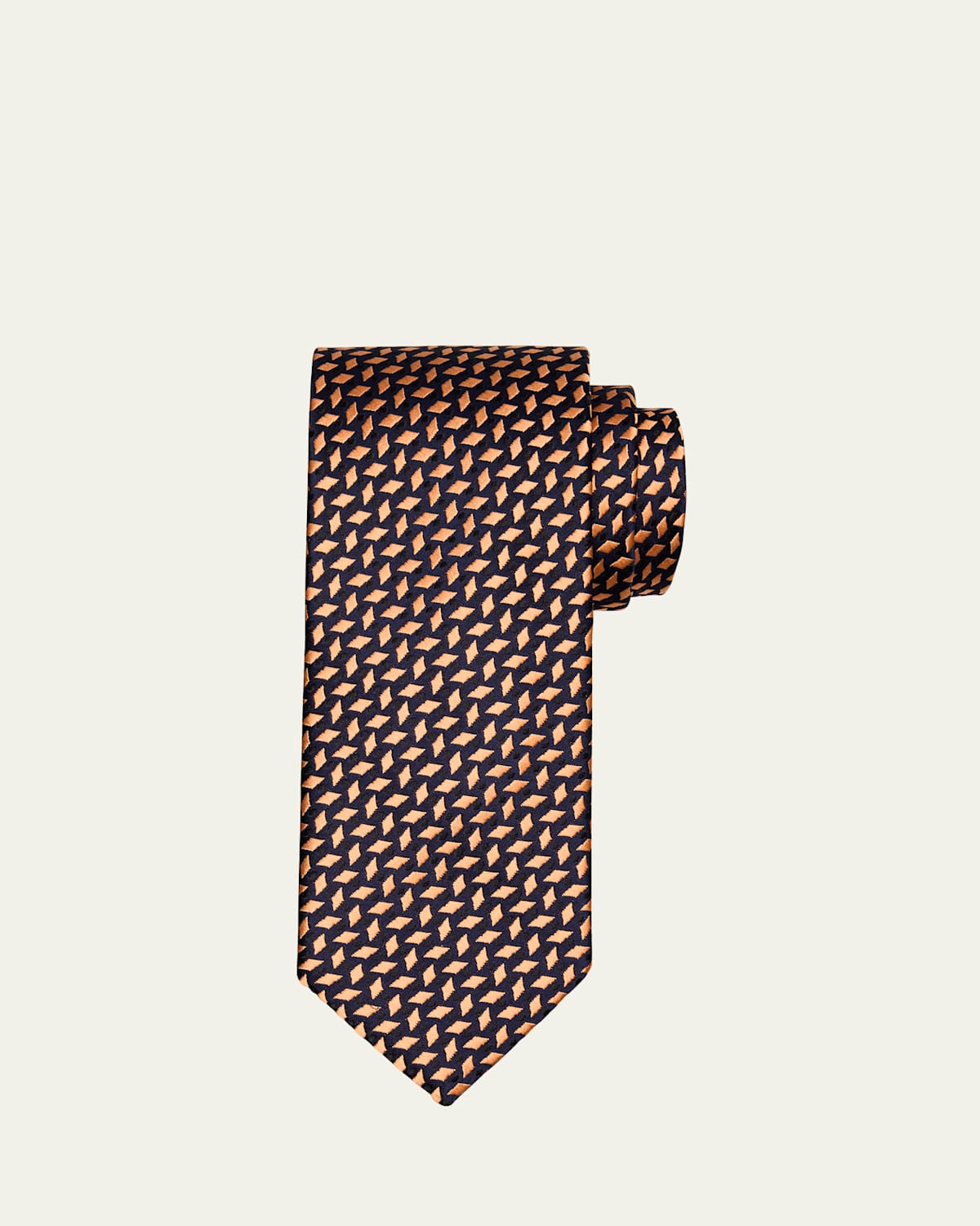 Men's Diamond Woven Silk Tie