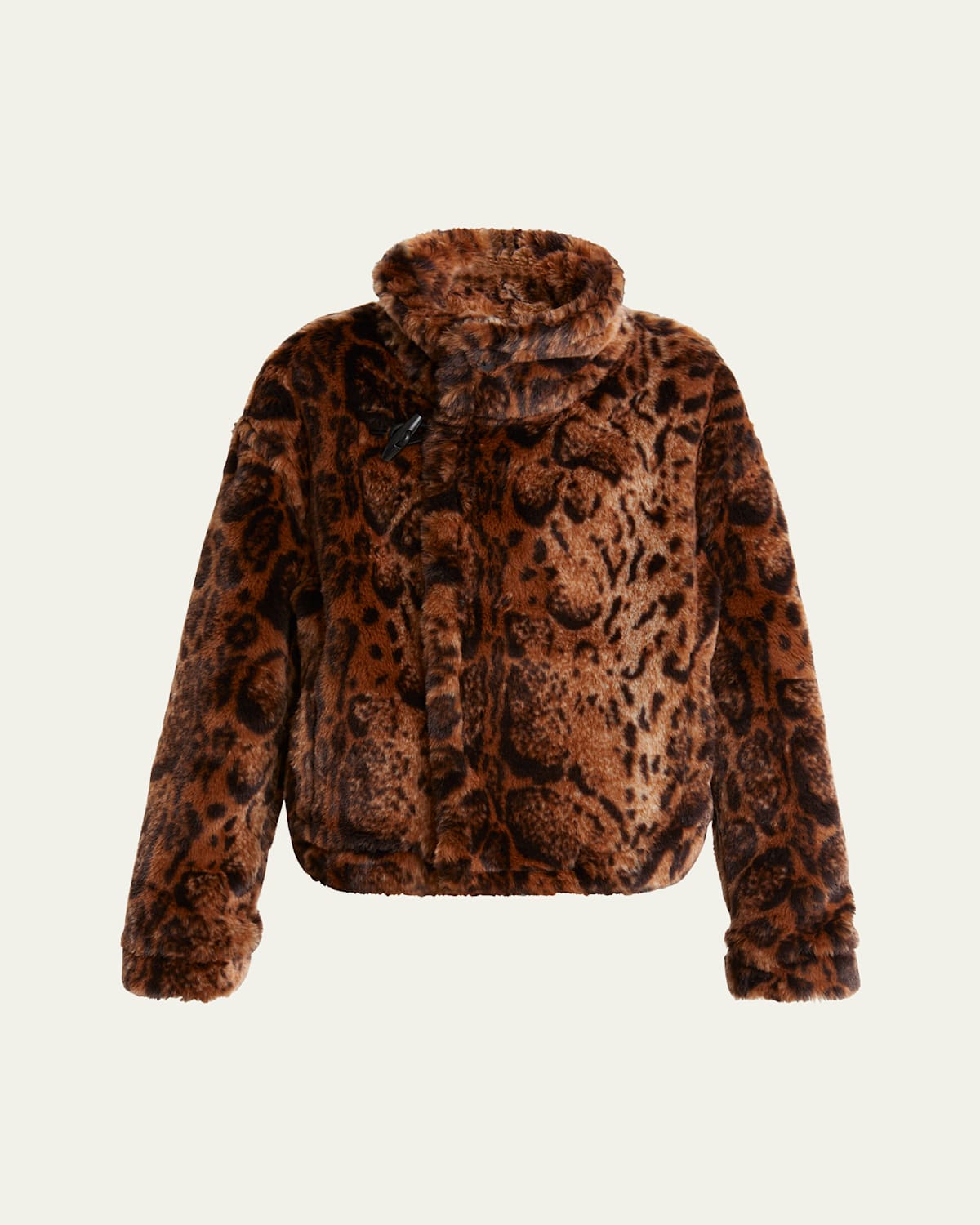 Fernando Printed Faux Fur Jacket