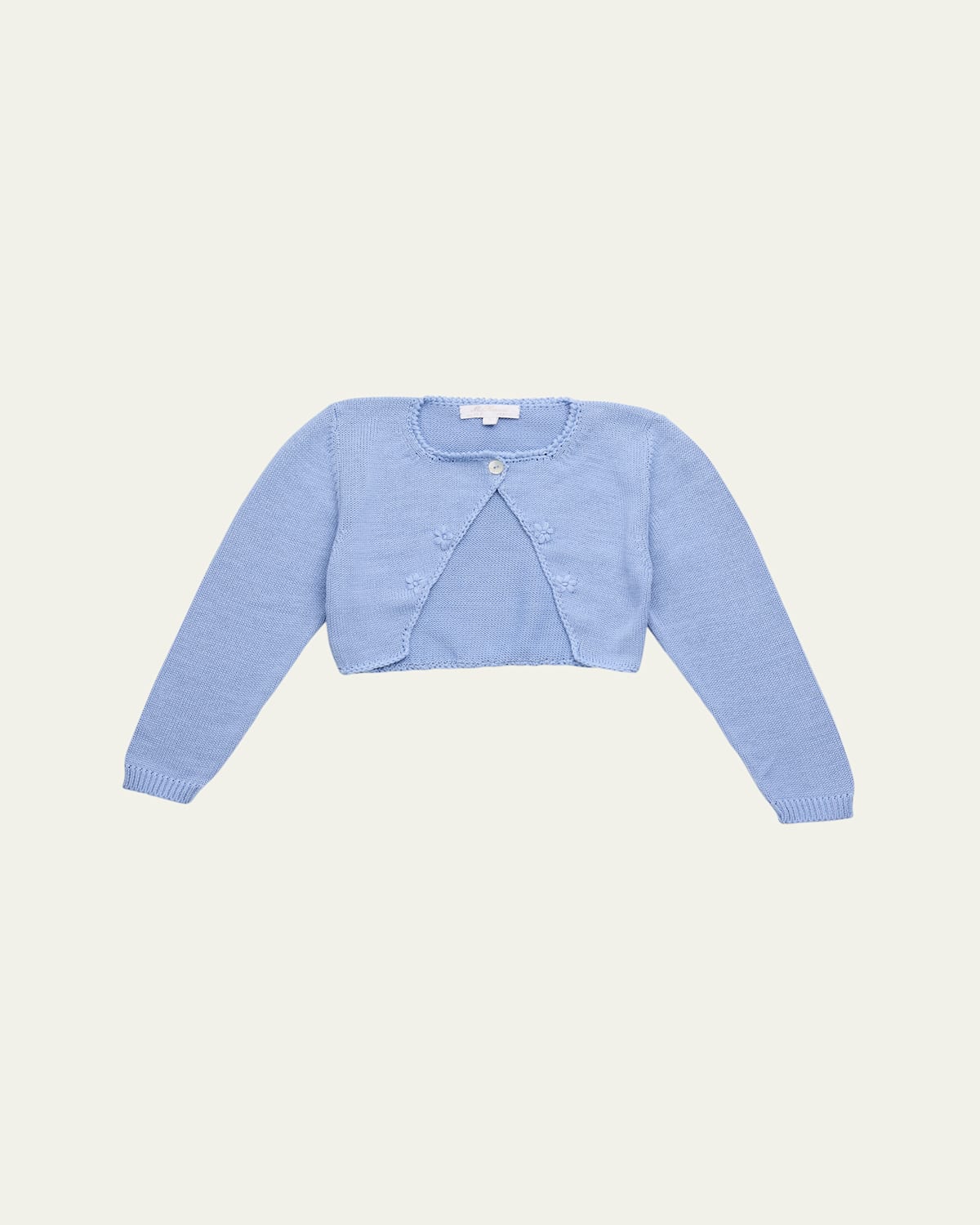 Mariella Ferrari Girl's Knit Floral Sweater In 165
