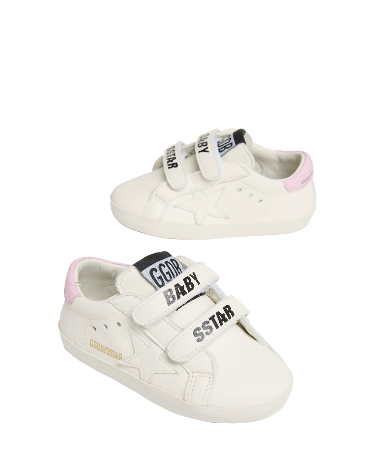 Golden Goose Kid's Old School Glitter Dual-Grip Sneakers, Babies | Thumbnail 2