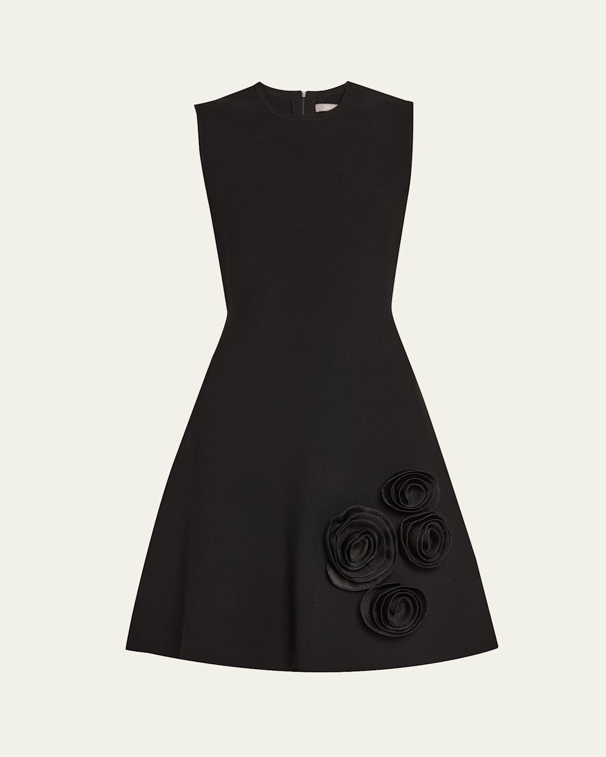 Penelope Rose Applique Knit Sleeveless Dress