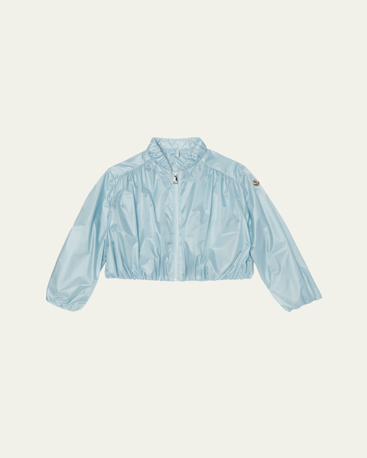 Moncler Girl's Chazeron Bubble Bomber Jacket In Blue