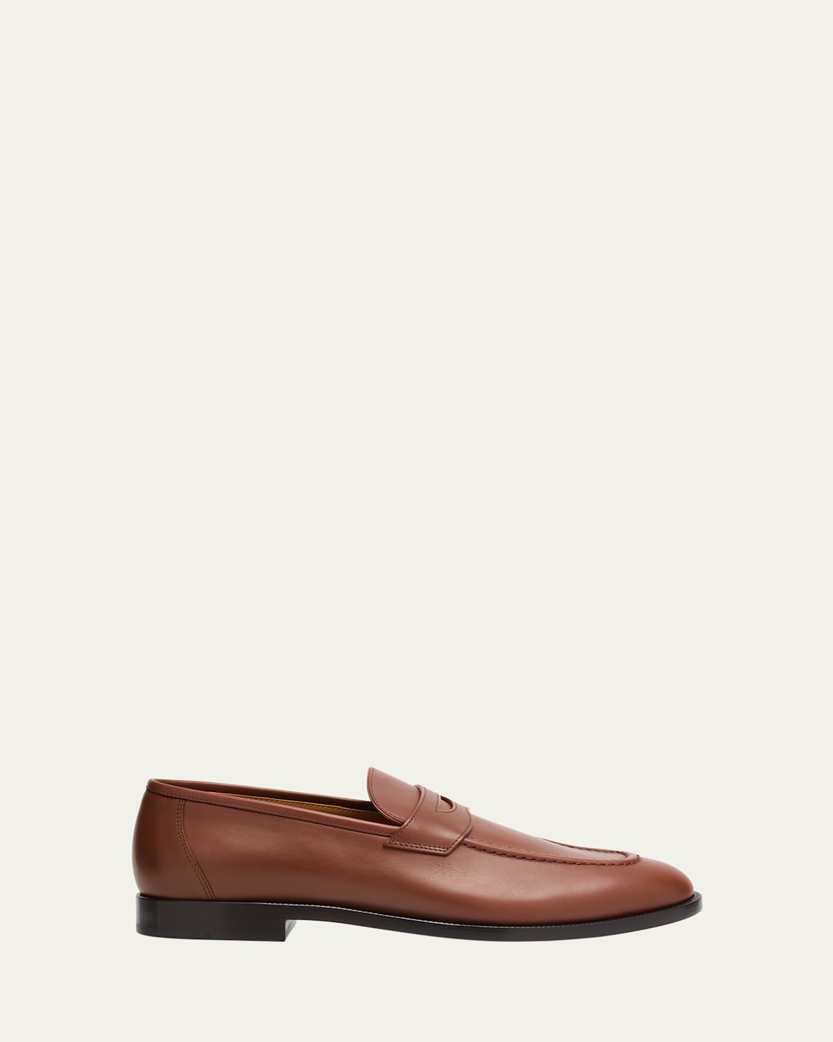 Sergio Leather Penny Loafers