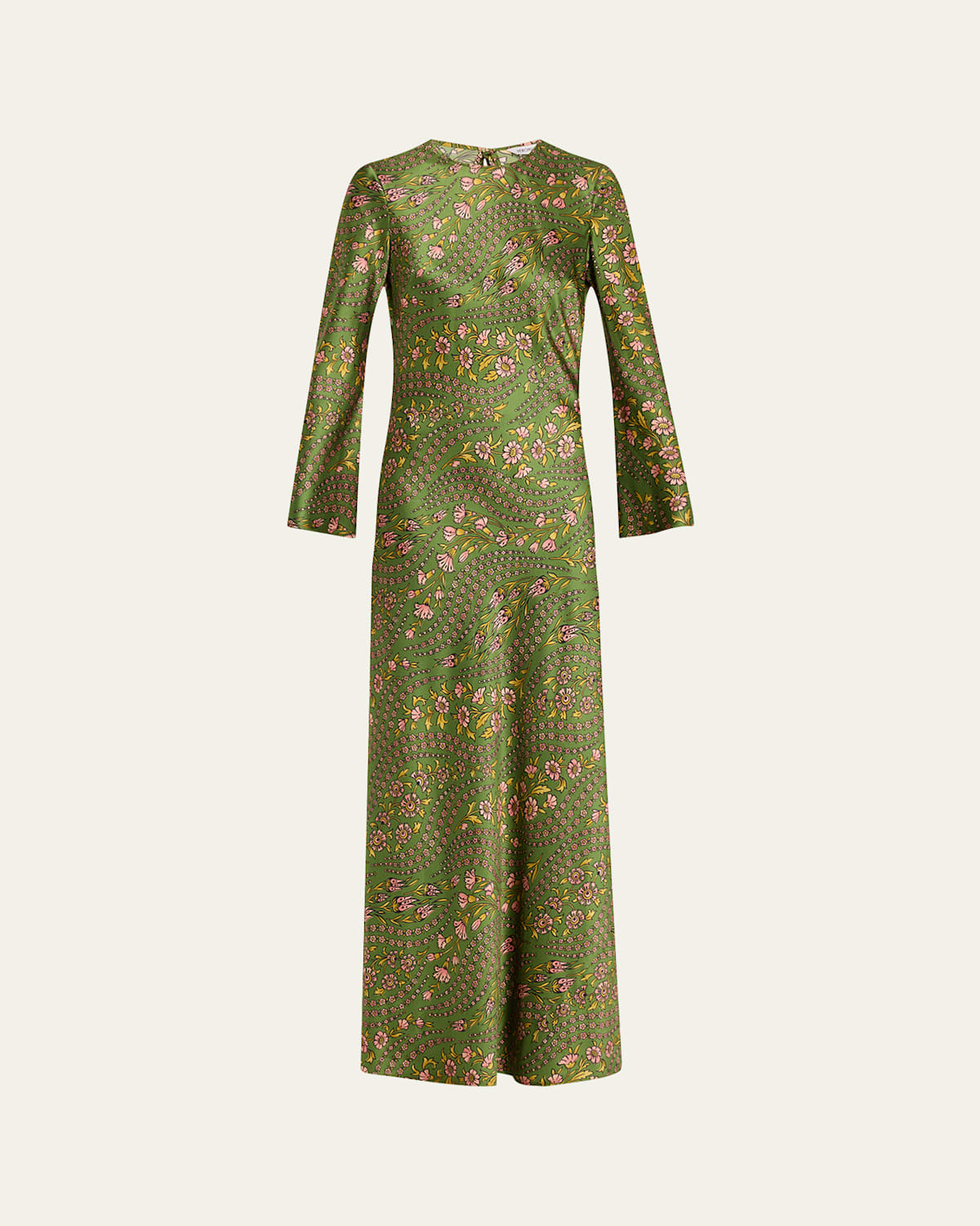 Gemma Floral Long-Sleeve Maxi Dress