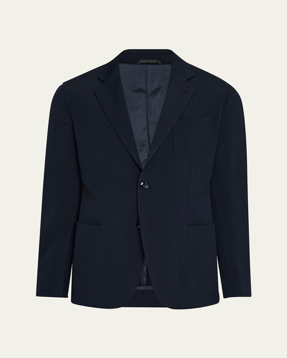 Giorgio Armani Men's Upton Patch-pocket Sport Coat In Grey