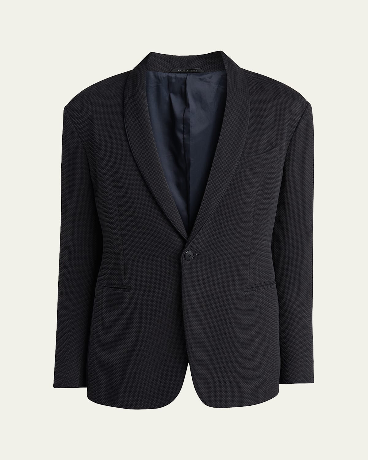 Men's Honeycomb Shawl Sport Coat