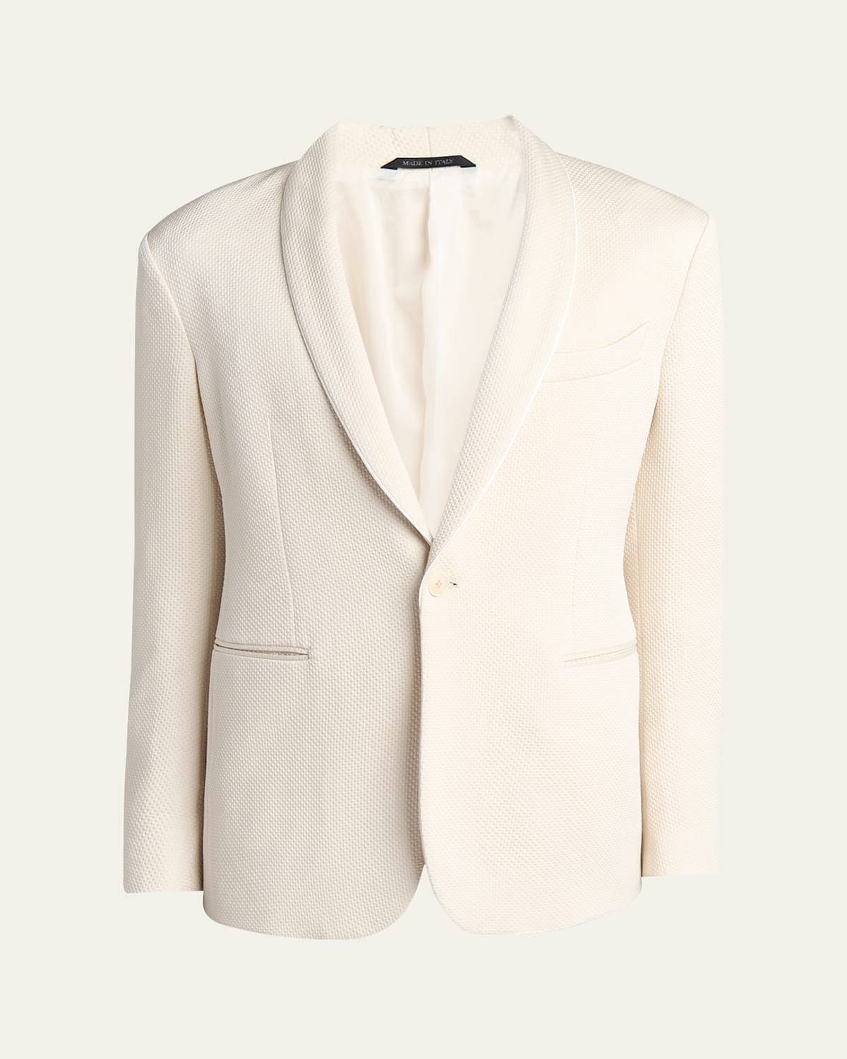 Men's Honeycomb Shawl Sport Coat