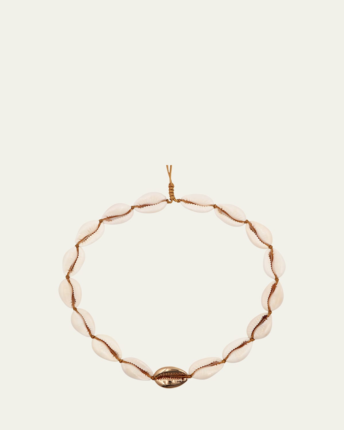 Concha Natural Large Puka Necklace