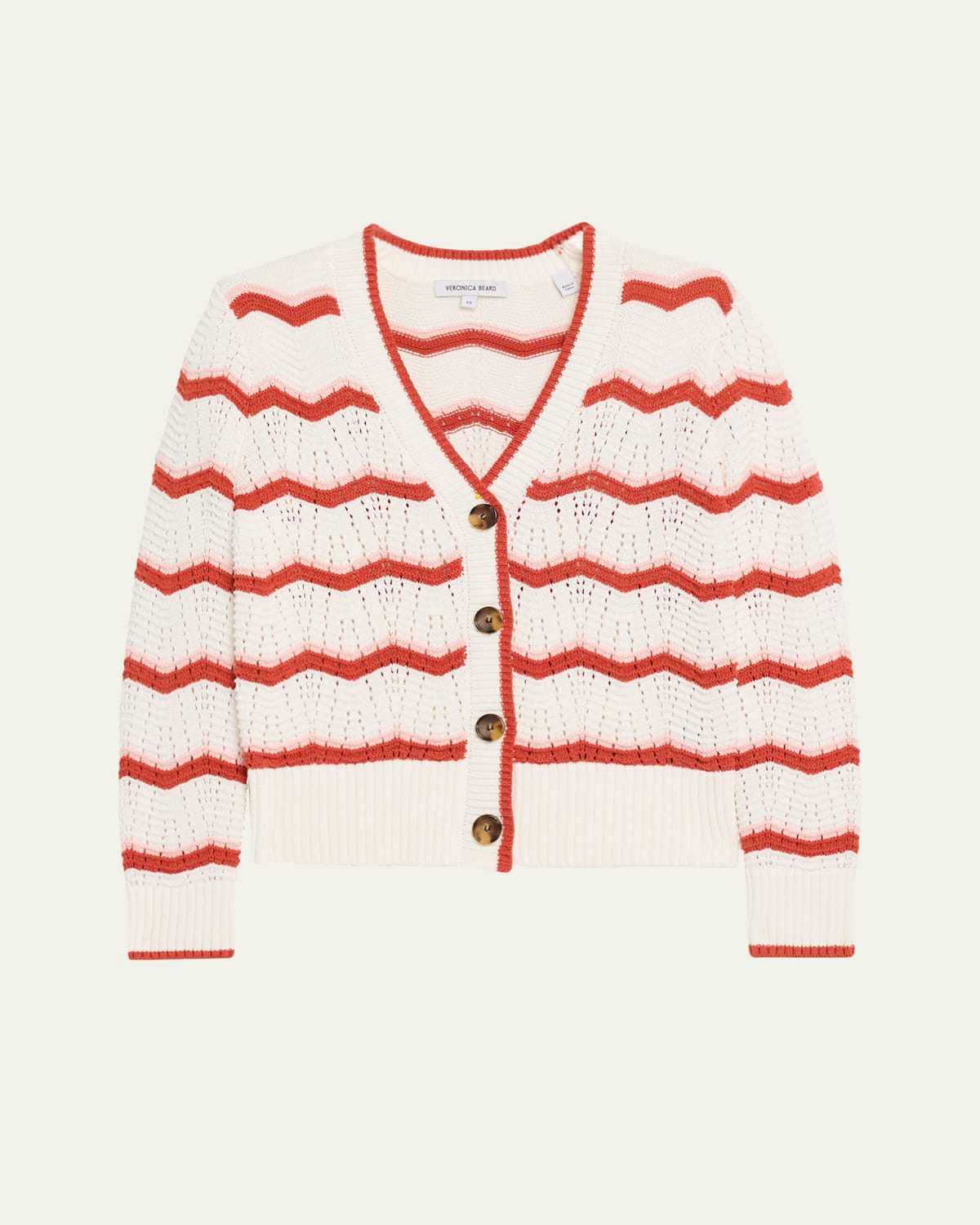 Ansonia Knit Chevron Cardigan
