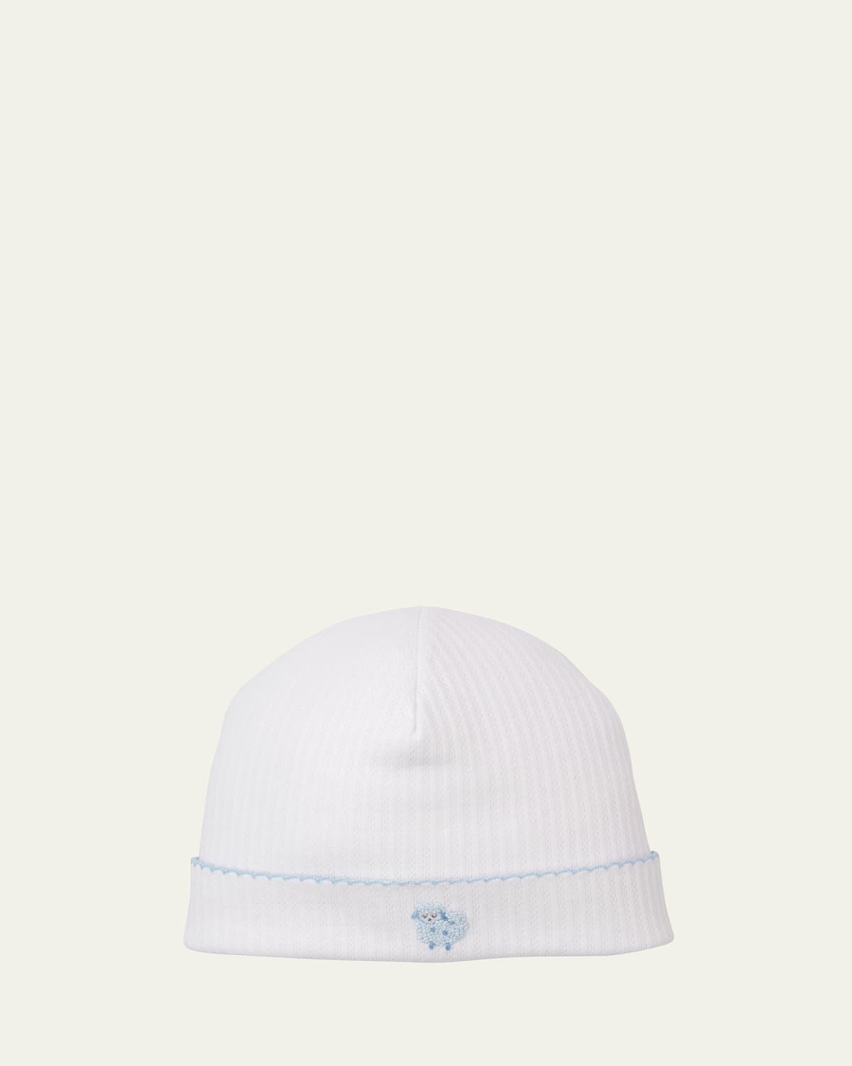 KISSY KISSY BOY'S PREMIER BAA BAA BABY SHEEP HAT, NEWBORN 