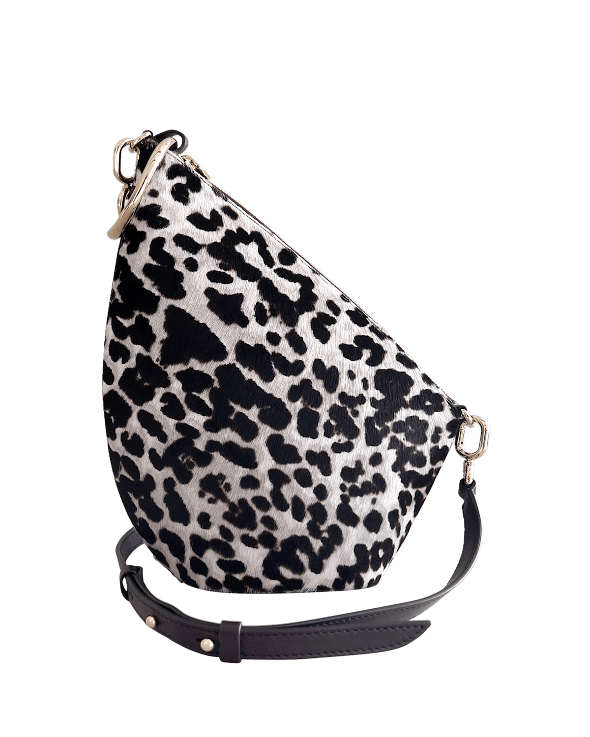 ESHA SONI Slope Leopard Calf Hair Crossbody Bag | Thumbnail 2