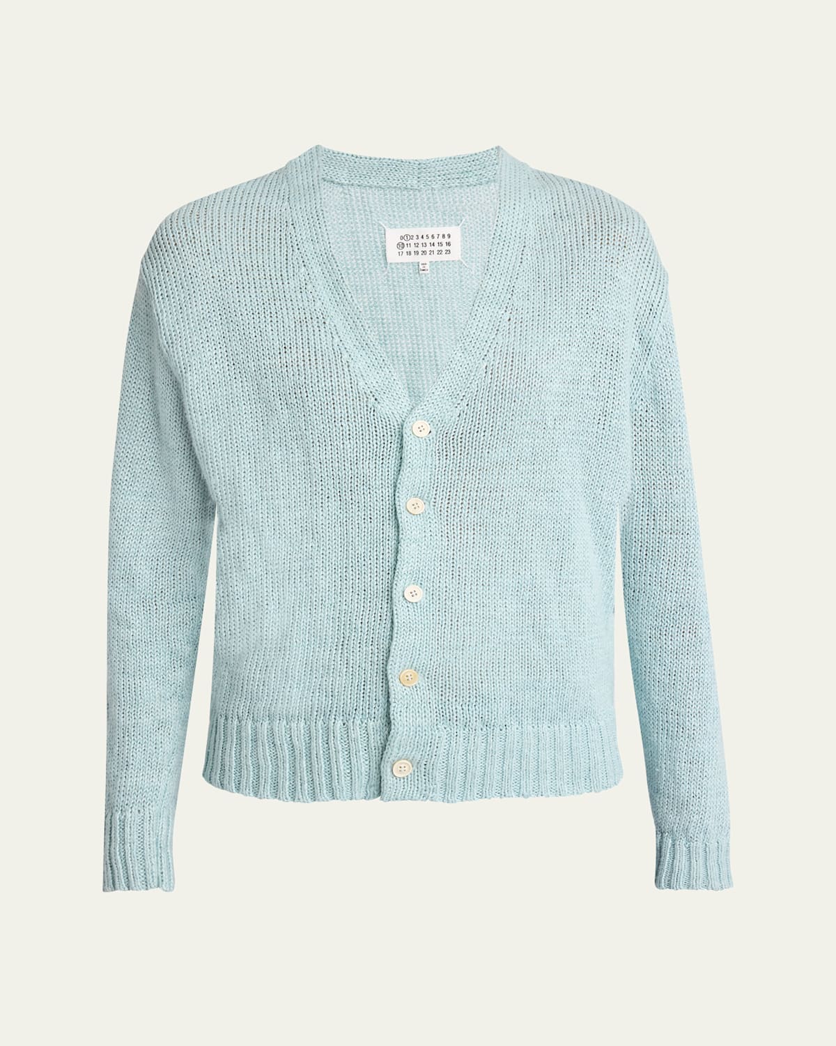 V-Neck Hemp Cardigan