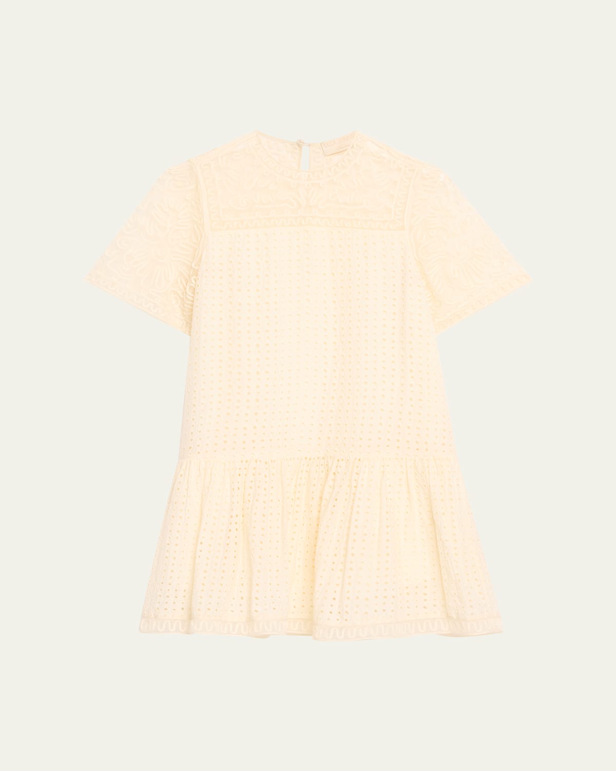 Gabi Embroidered Mini Dress