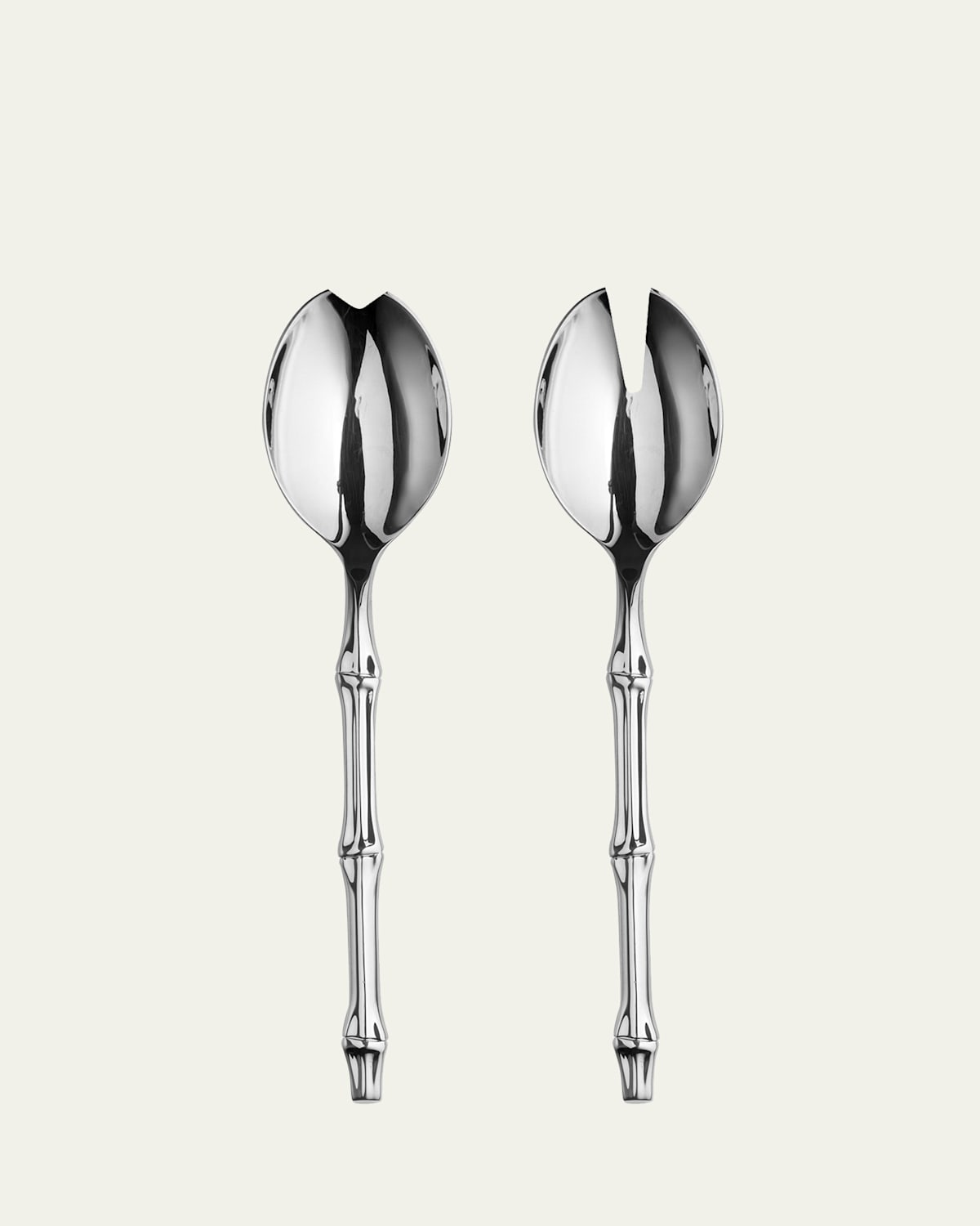 Mepra Bali Mirror 2 Piece Salad Serving Set