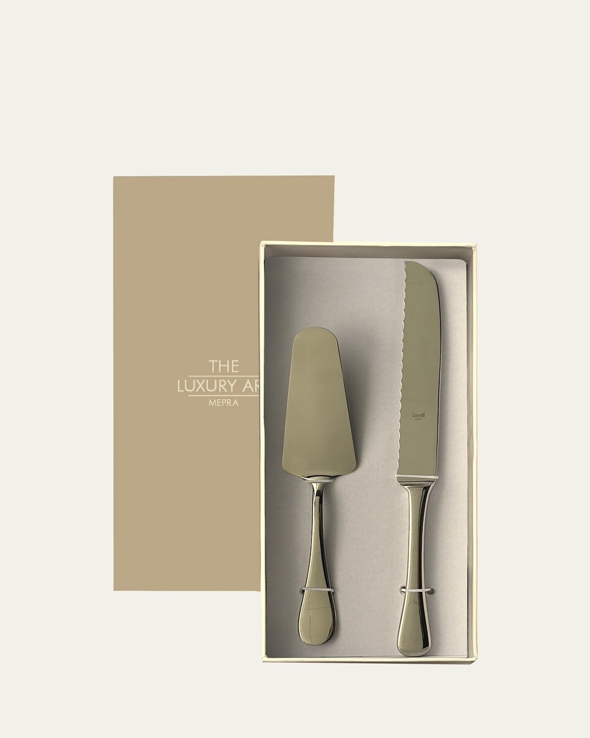 Mepra Brescia 2-piece Cake Set, Mirror