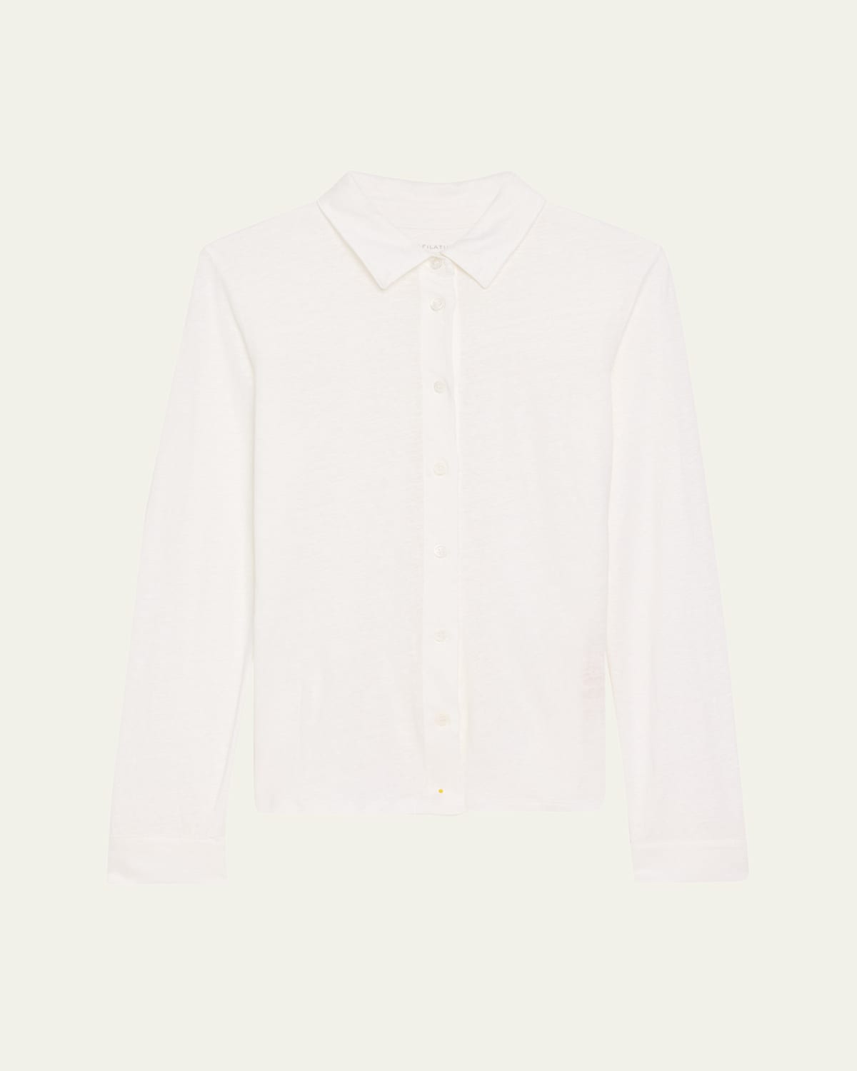Majestic Button-down Stretch Linen Shirt In Stretch Linen Ls Shirt