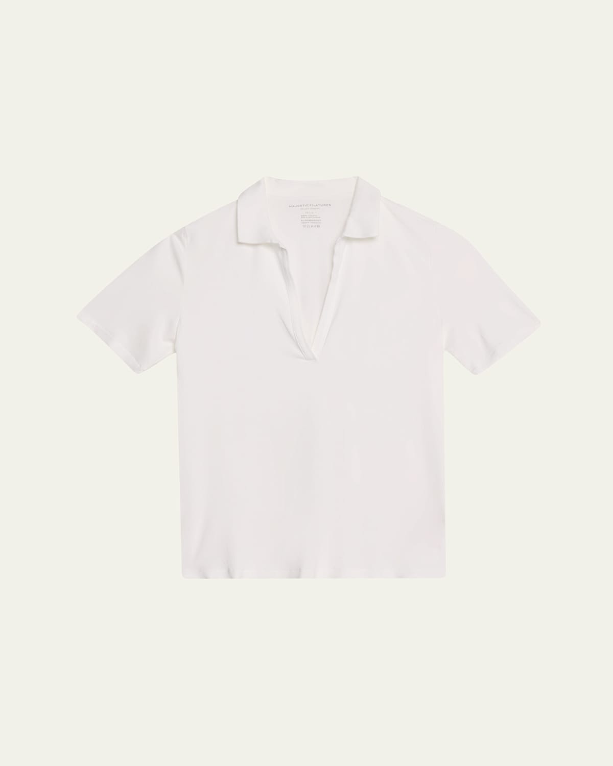 Soft Touch Short-Sleeve Polo T-Shirt