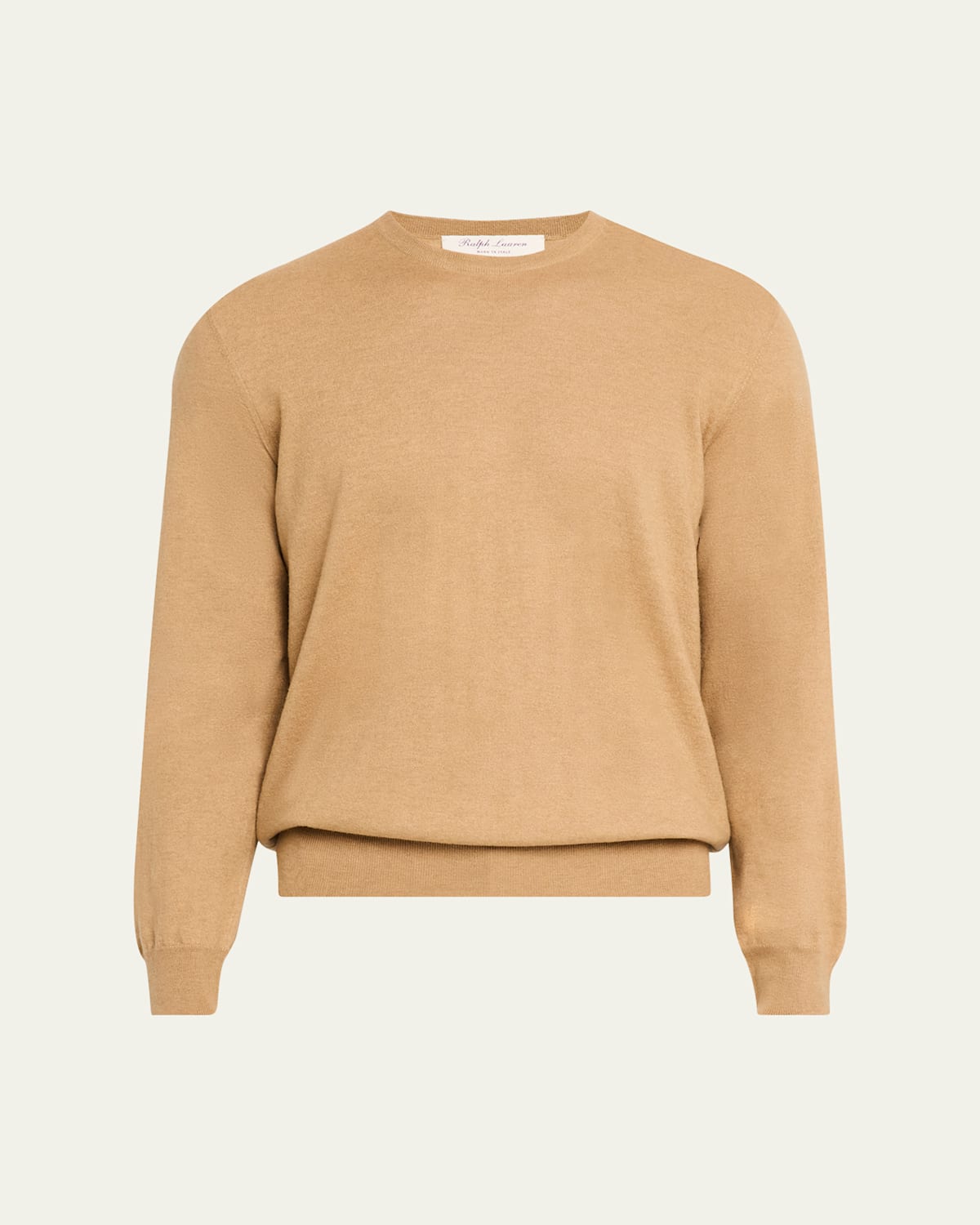 Men's Cashmere Jersey Sweater