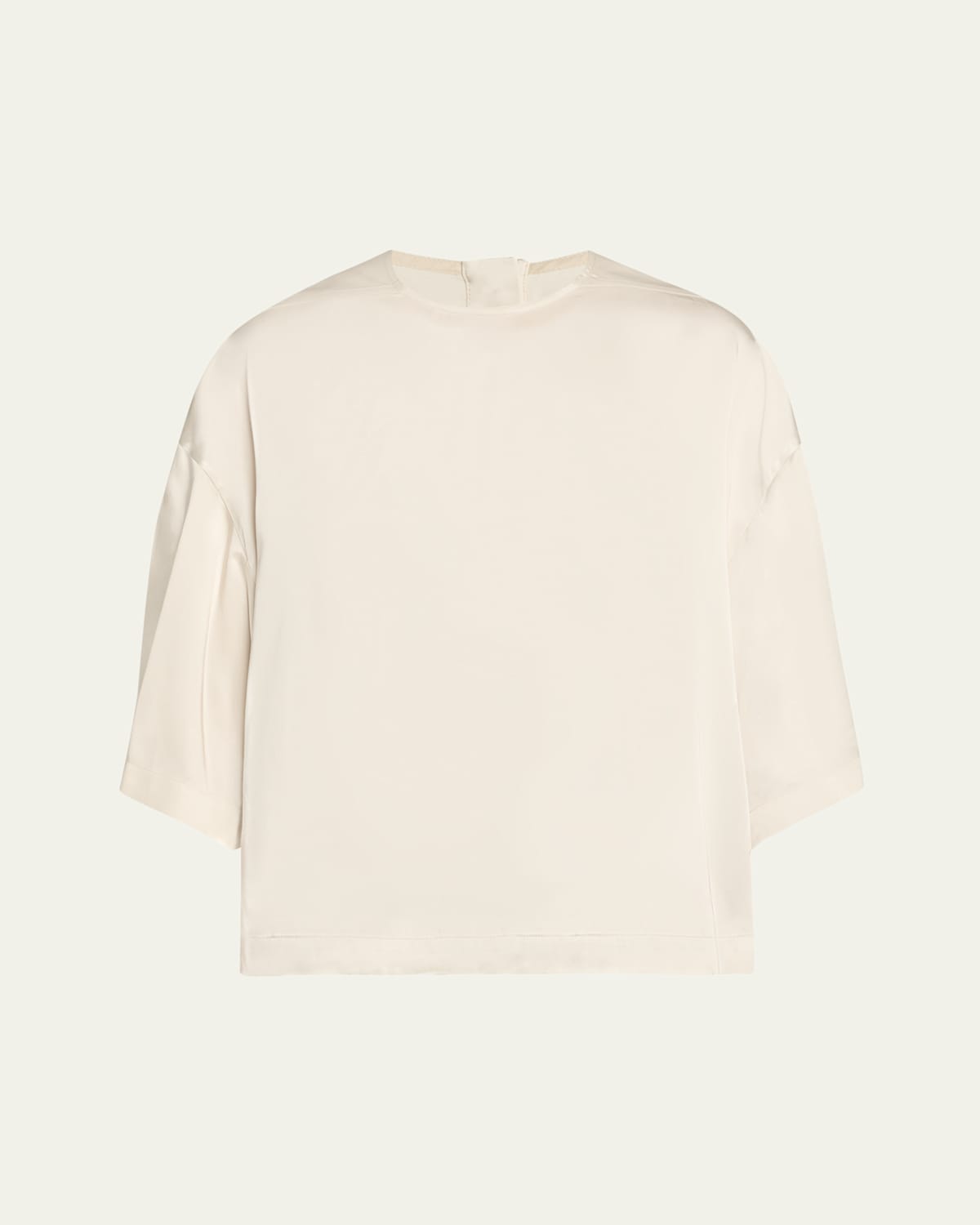 Rick Owens Tommy Oversized Blouse In Dinge