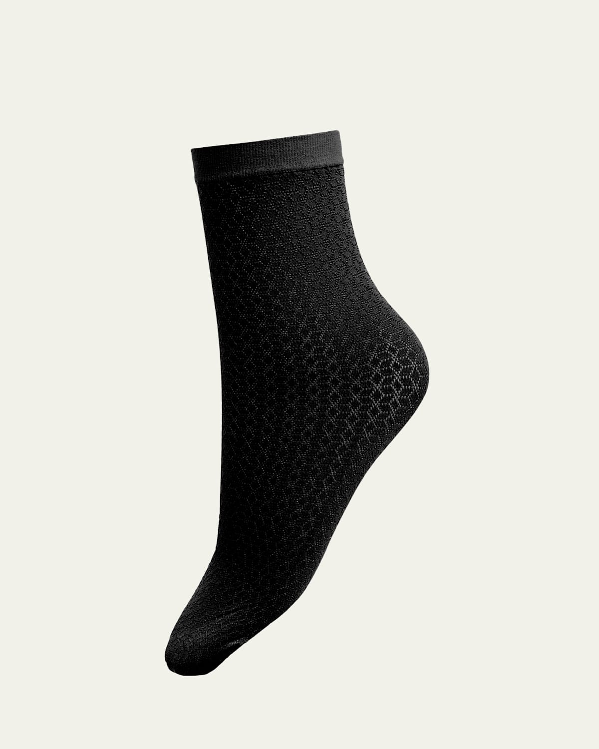 Mosaic Jacquard Crew Socks