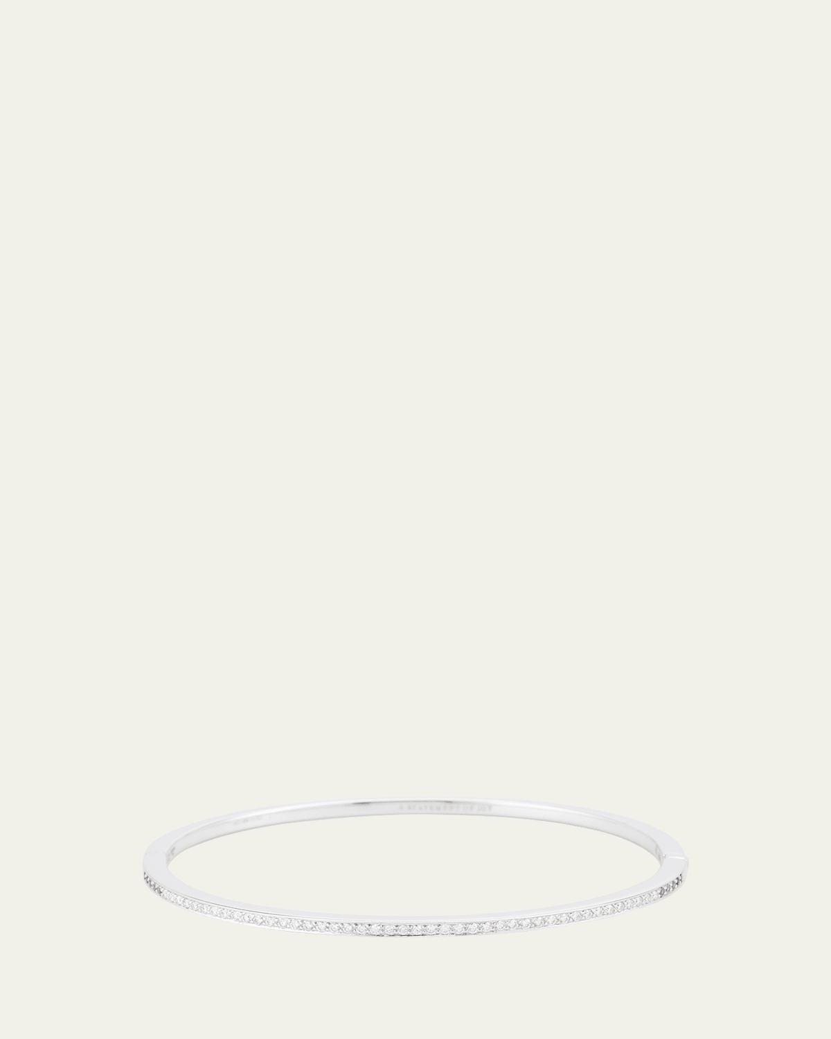 The Journey Diamond and Blue Sapphire Bangle Bracelet