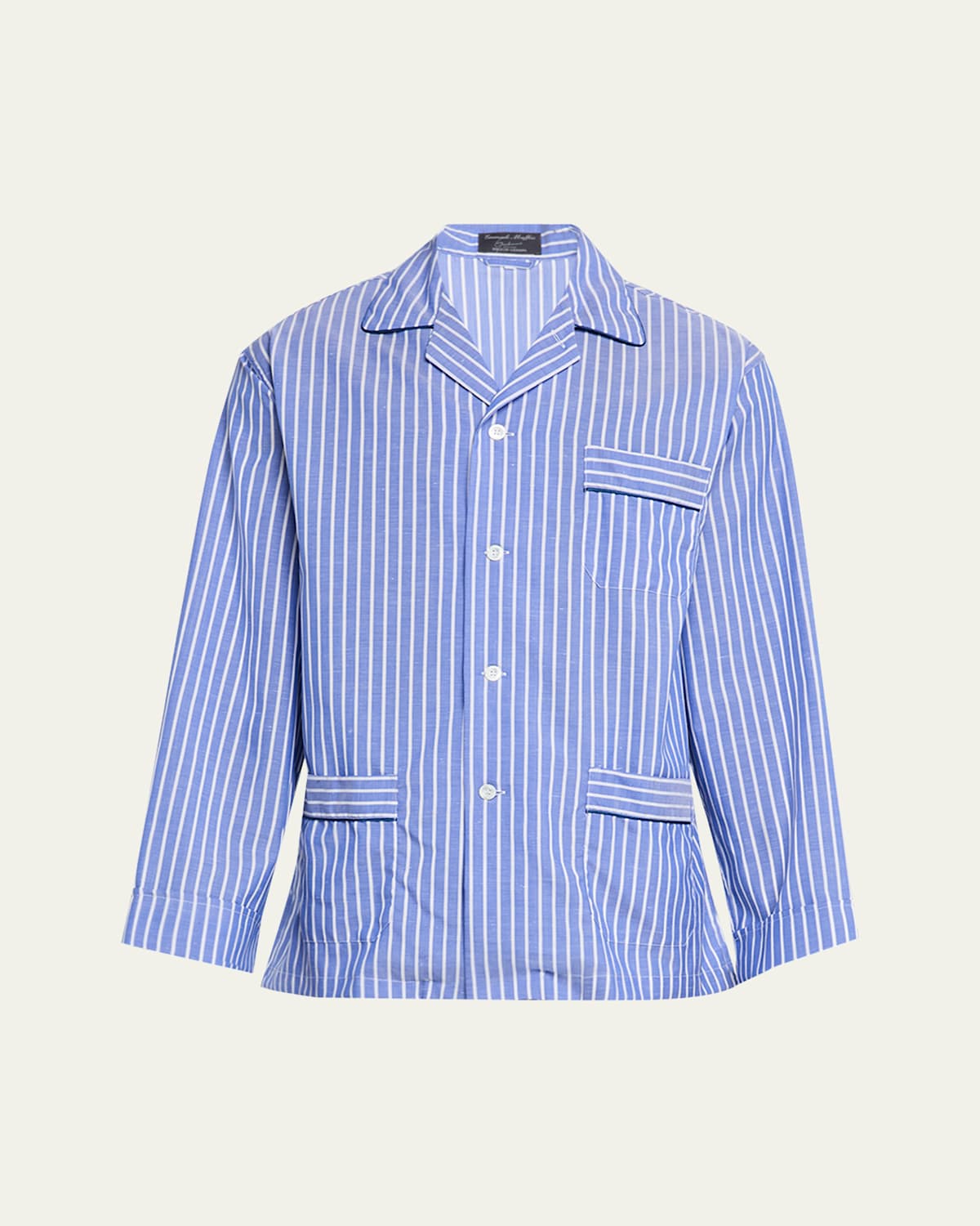 Men's Mussaka Wrinkle-Free Long Pajama Set